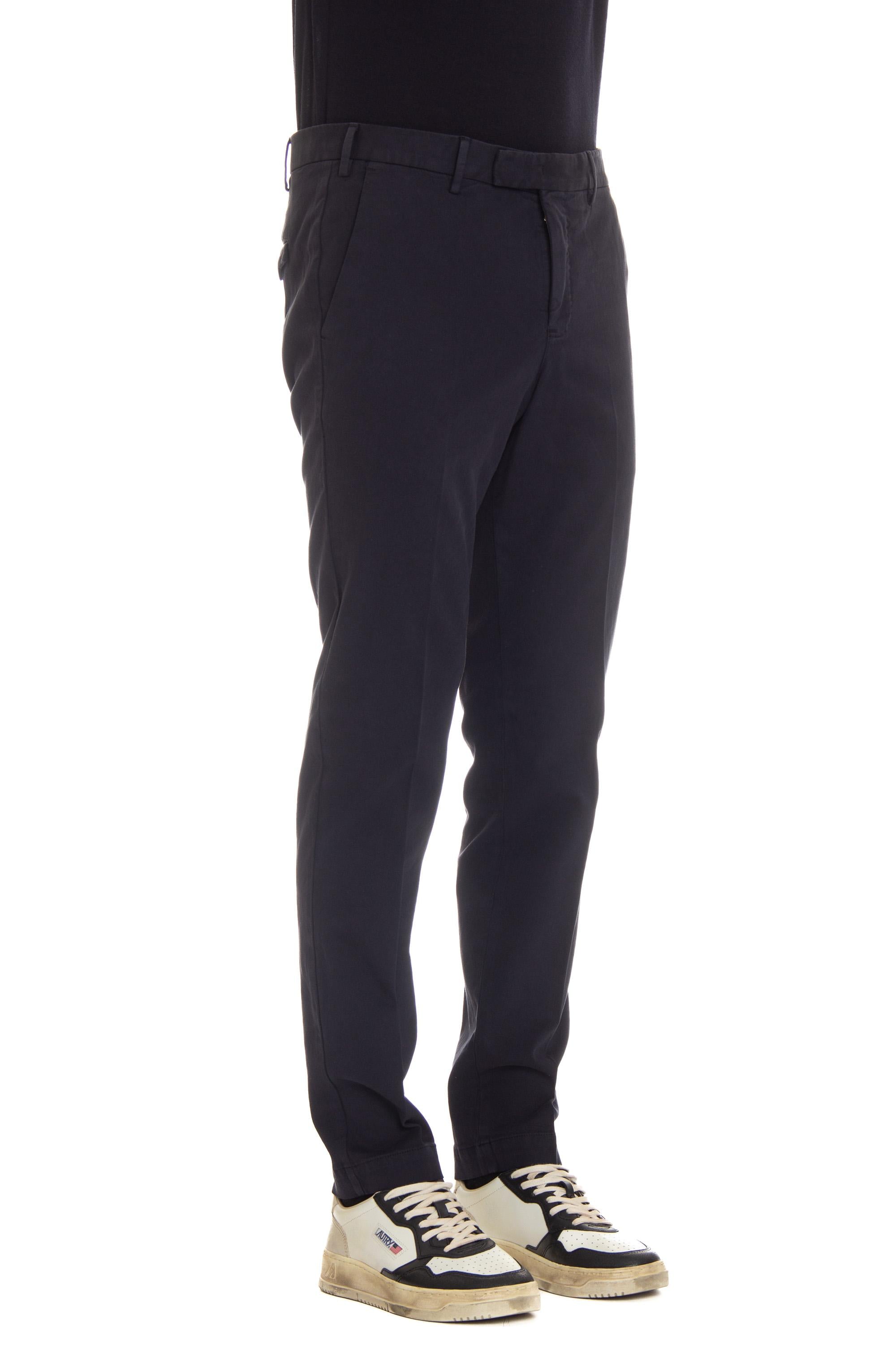 Pantalone in tricotina stretch di cotone-cashmere Master fit ATMAZ00CL1 TU91 Y384 PT Torino