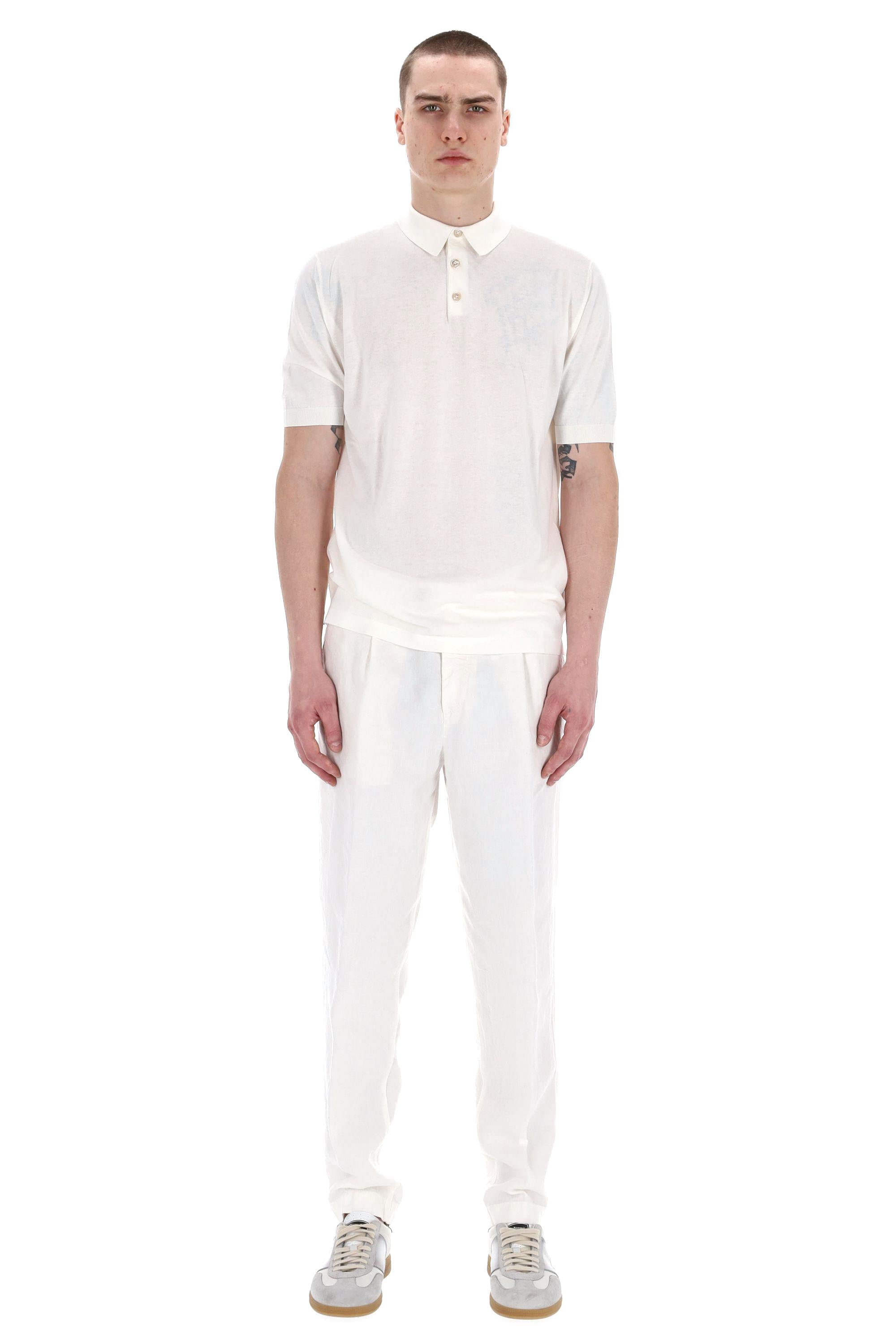 Eleventy Polo in cotone superior X76MAGC14 01