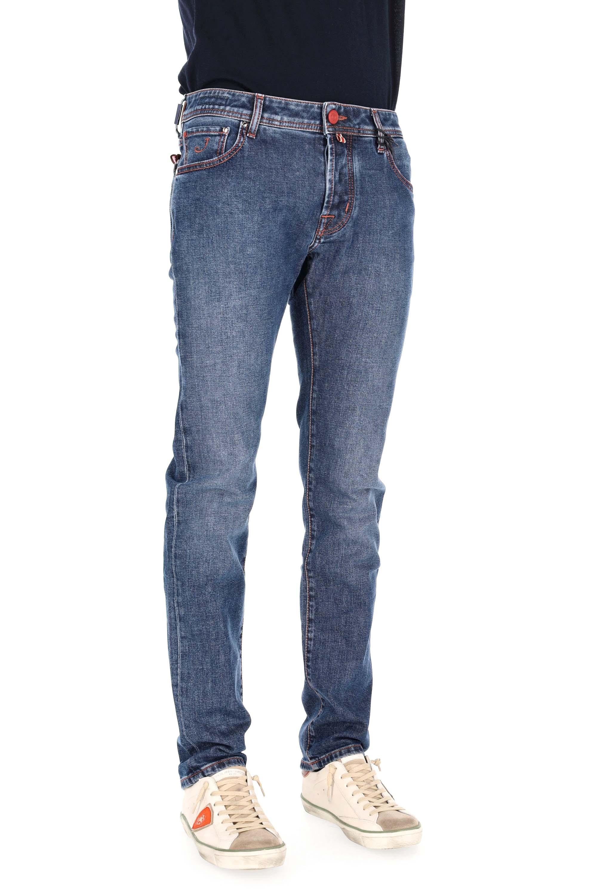 Jacob Cohen Jeans in cotone-lyocell etichetta velluto Nick fit JUM_QE006-065-S4213 127