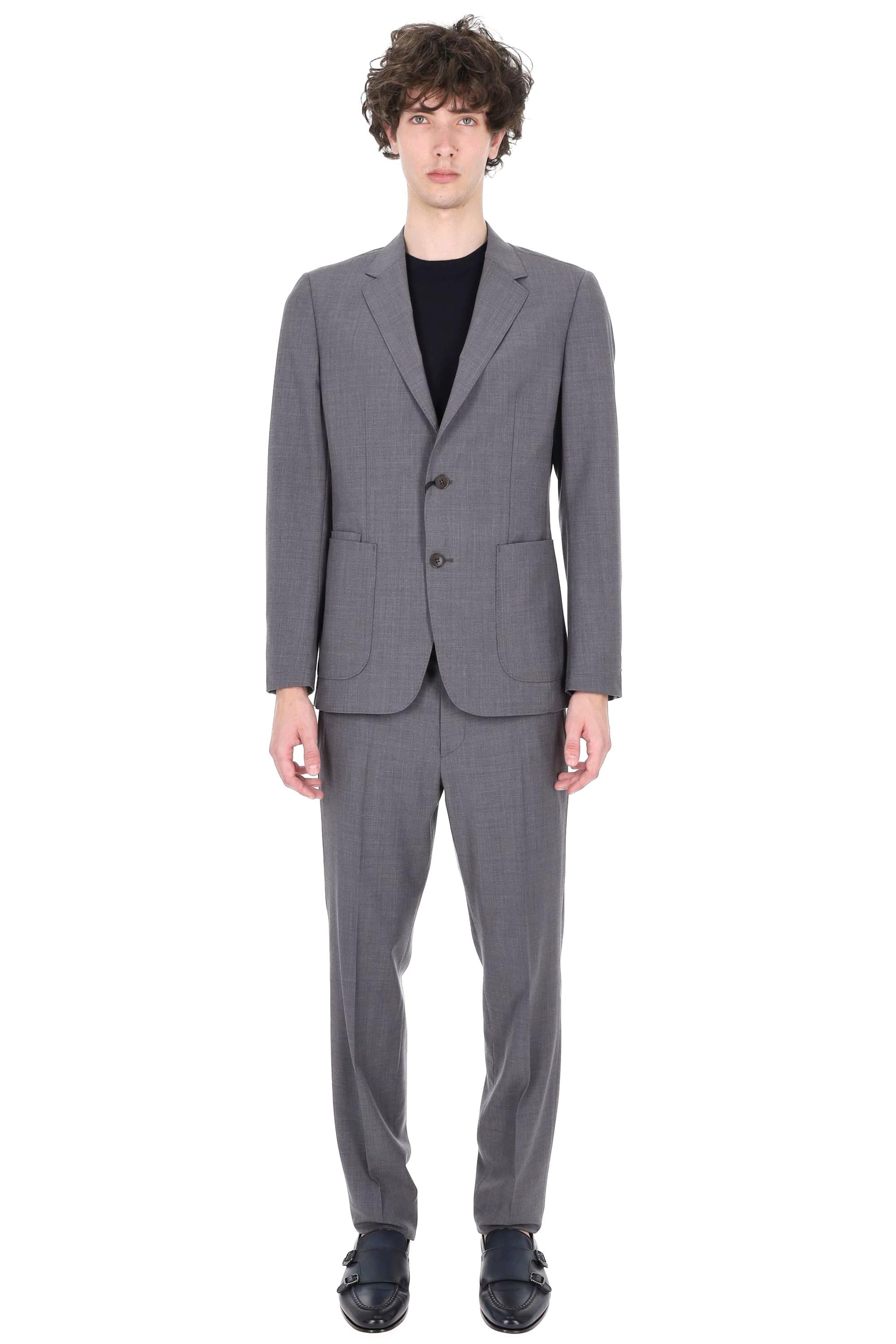 Zegna Abito in lana thechmerino Wash&Go 322745A3-2XPYGX 8R