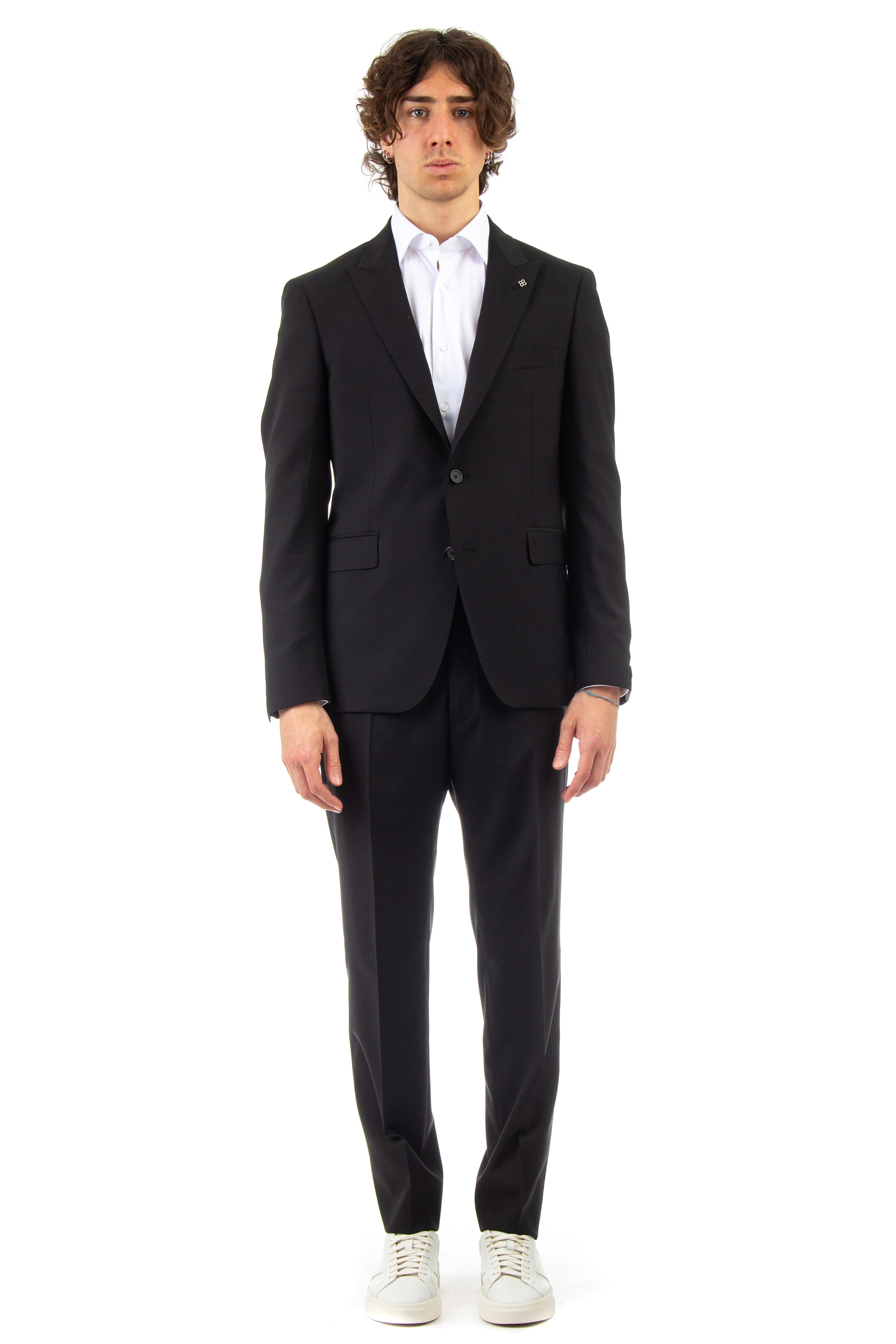 Abito in lana super 110's modello bruce 2FBR26B01 150067 N1058 Tagliatore