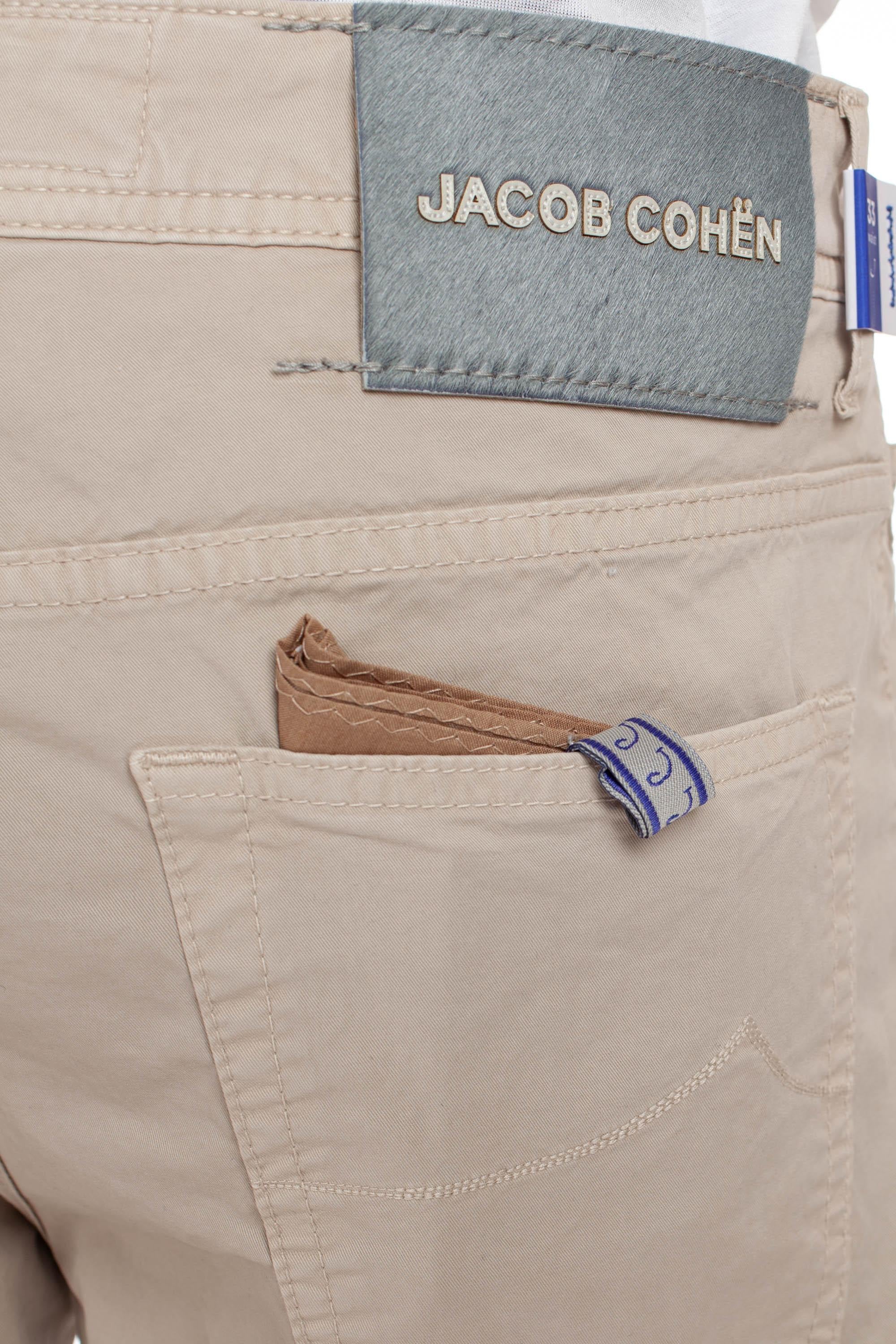 Jacob Cohen 5 tasche color in rasatello di cotone mod. Scott E15 36 S2544 SCOTT A80