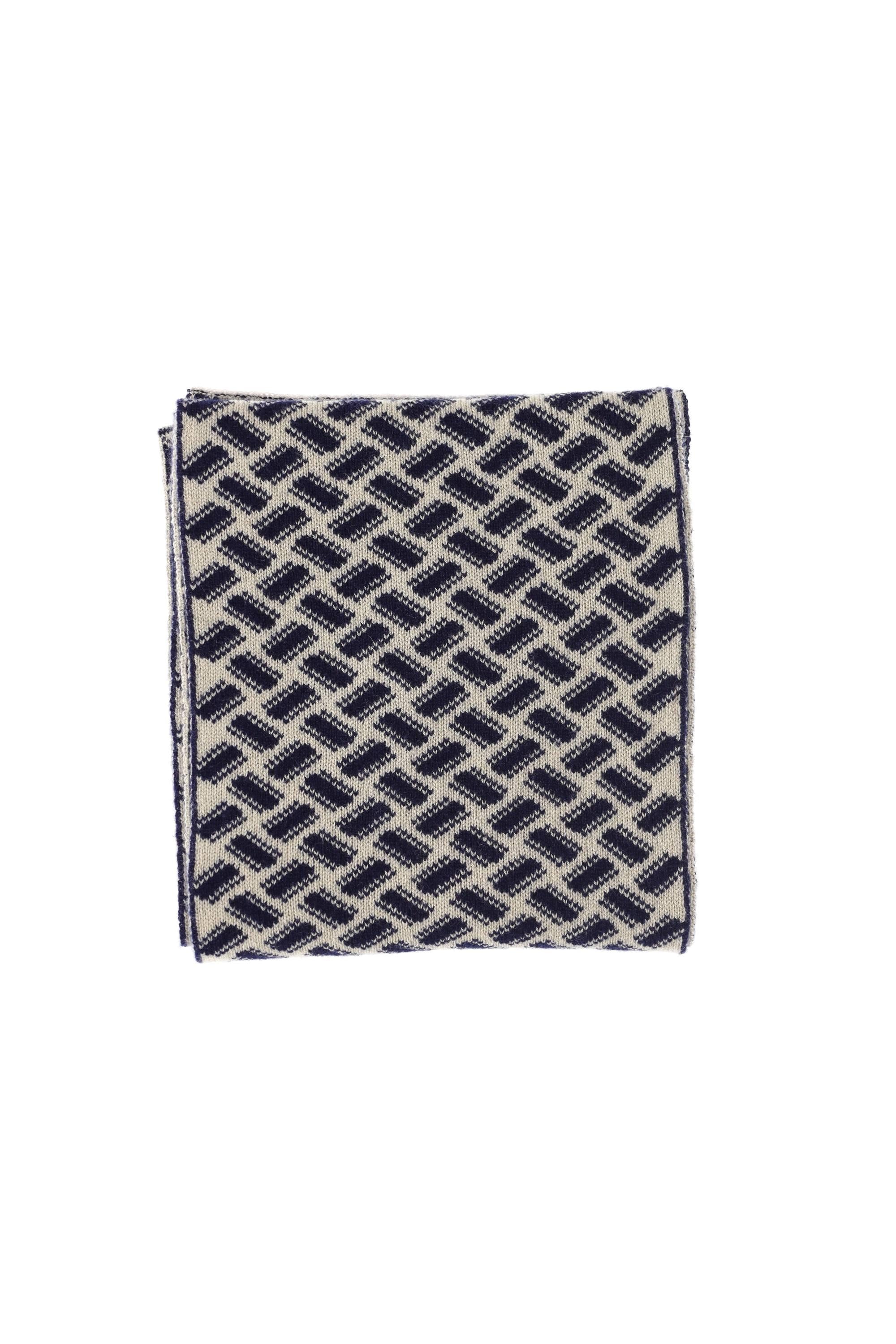 Drumohr Sciarpa biscottino in puro cashmere D1K820- RB25