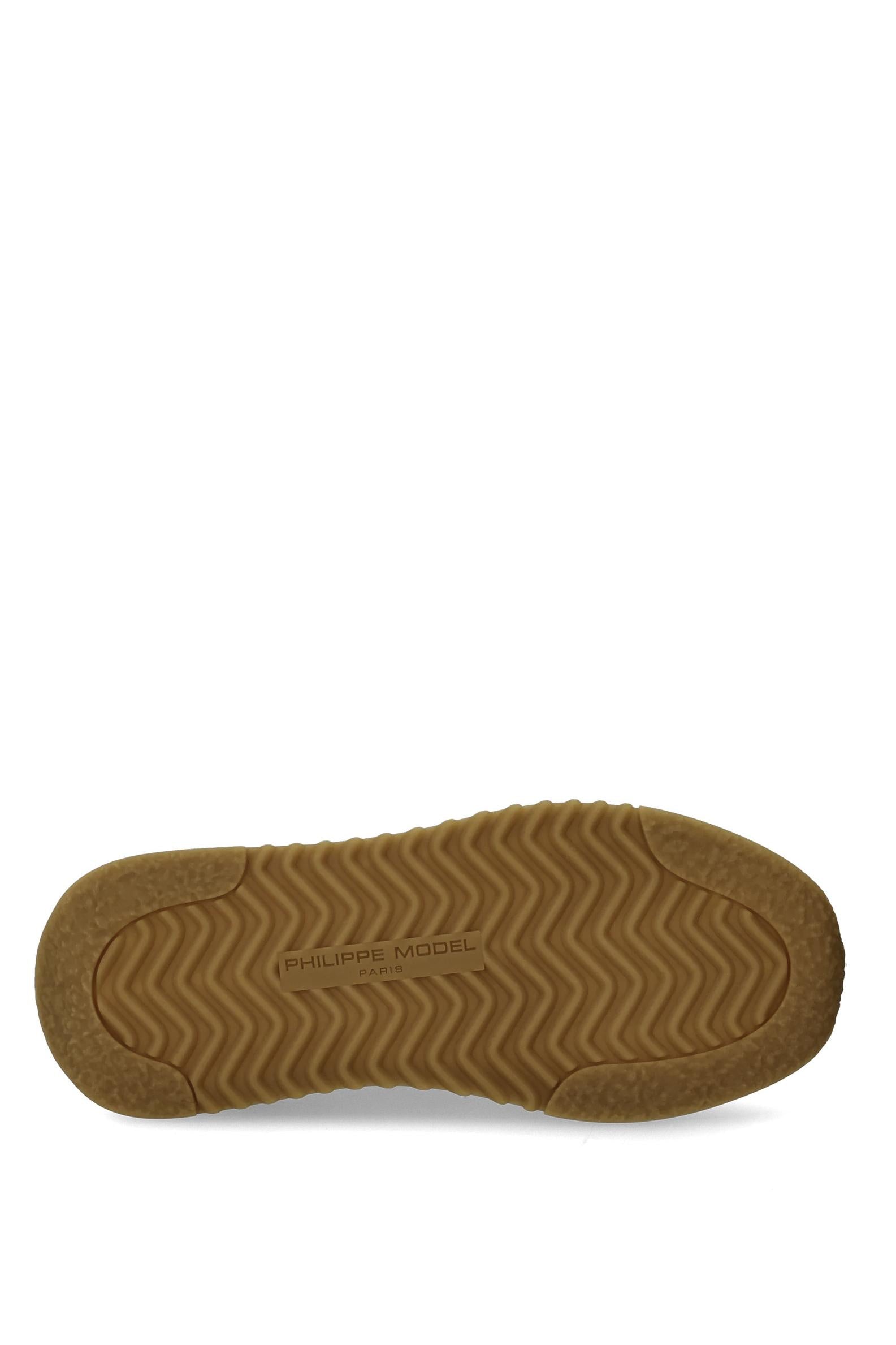 Philippe Model Sneaker Tropez 2.1 in camoscio e nylon full white TYLU.TROPEZ W001