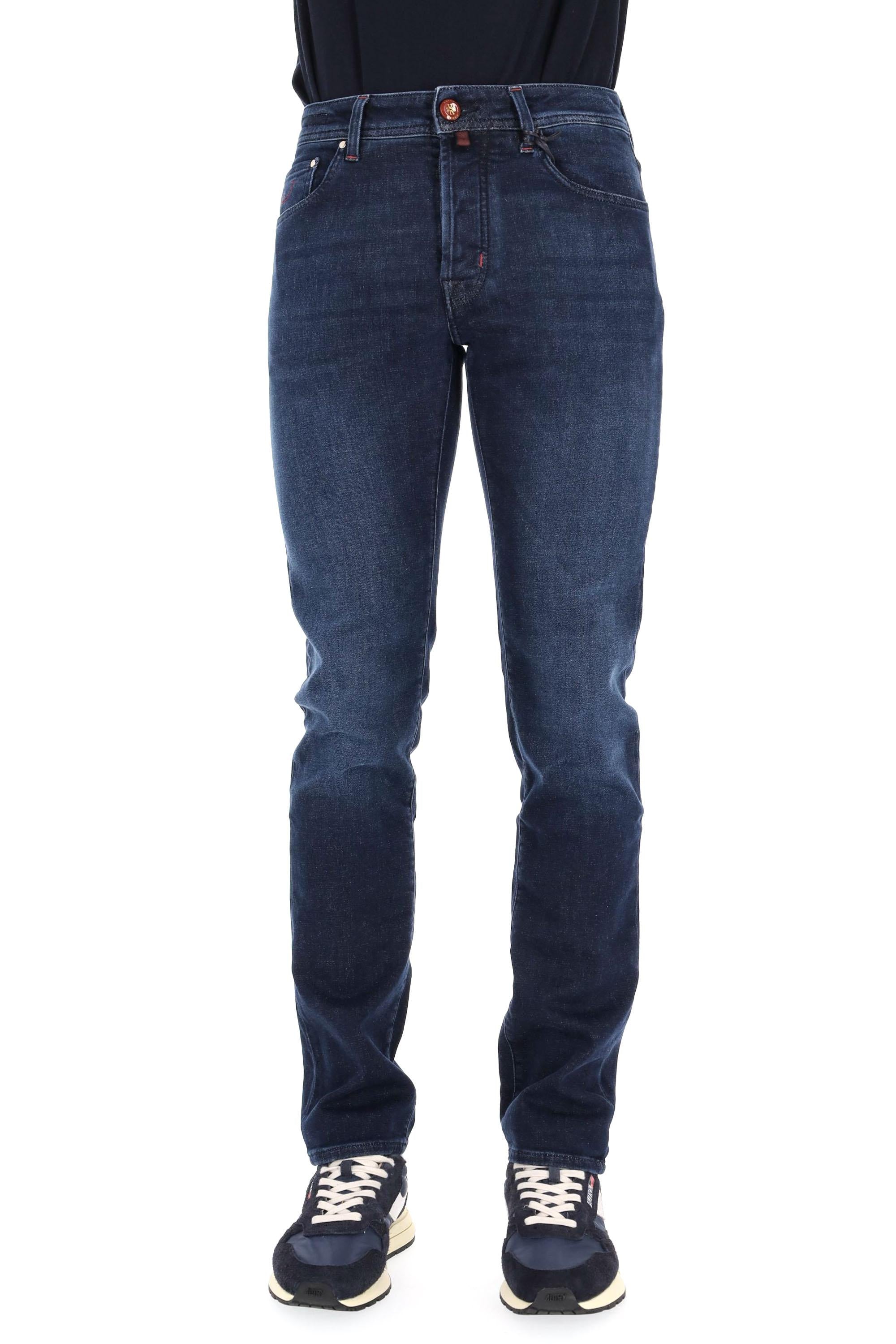 Jacob Cohen Jeans denim in cotone comfort etichetta rossa Bard fit JUM_QE004-057-P3588 100D