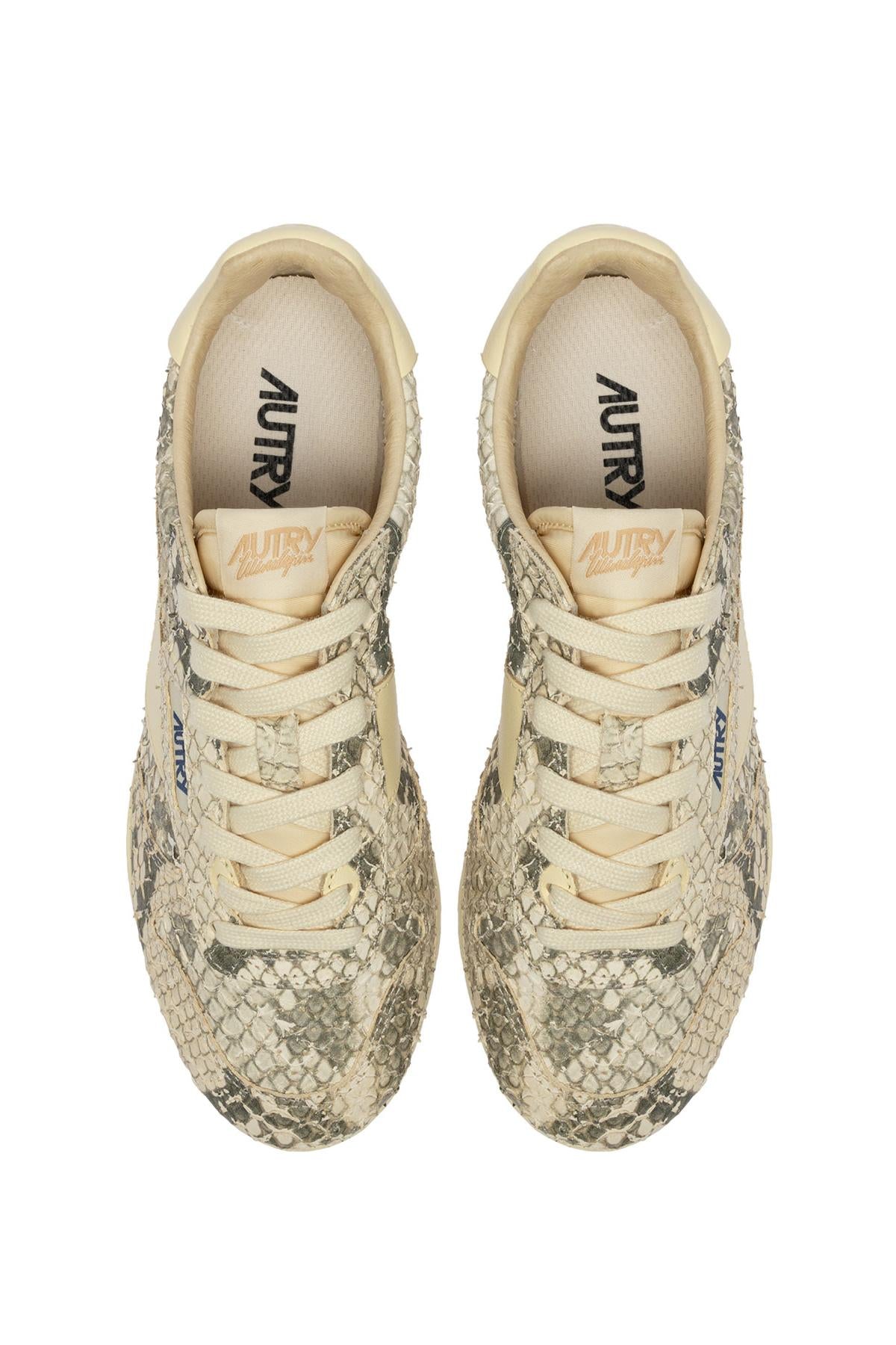 Autry Sneaker donna Windspin stampa pitone WSLW VV01 ROCK/RUT