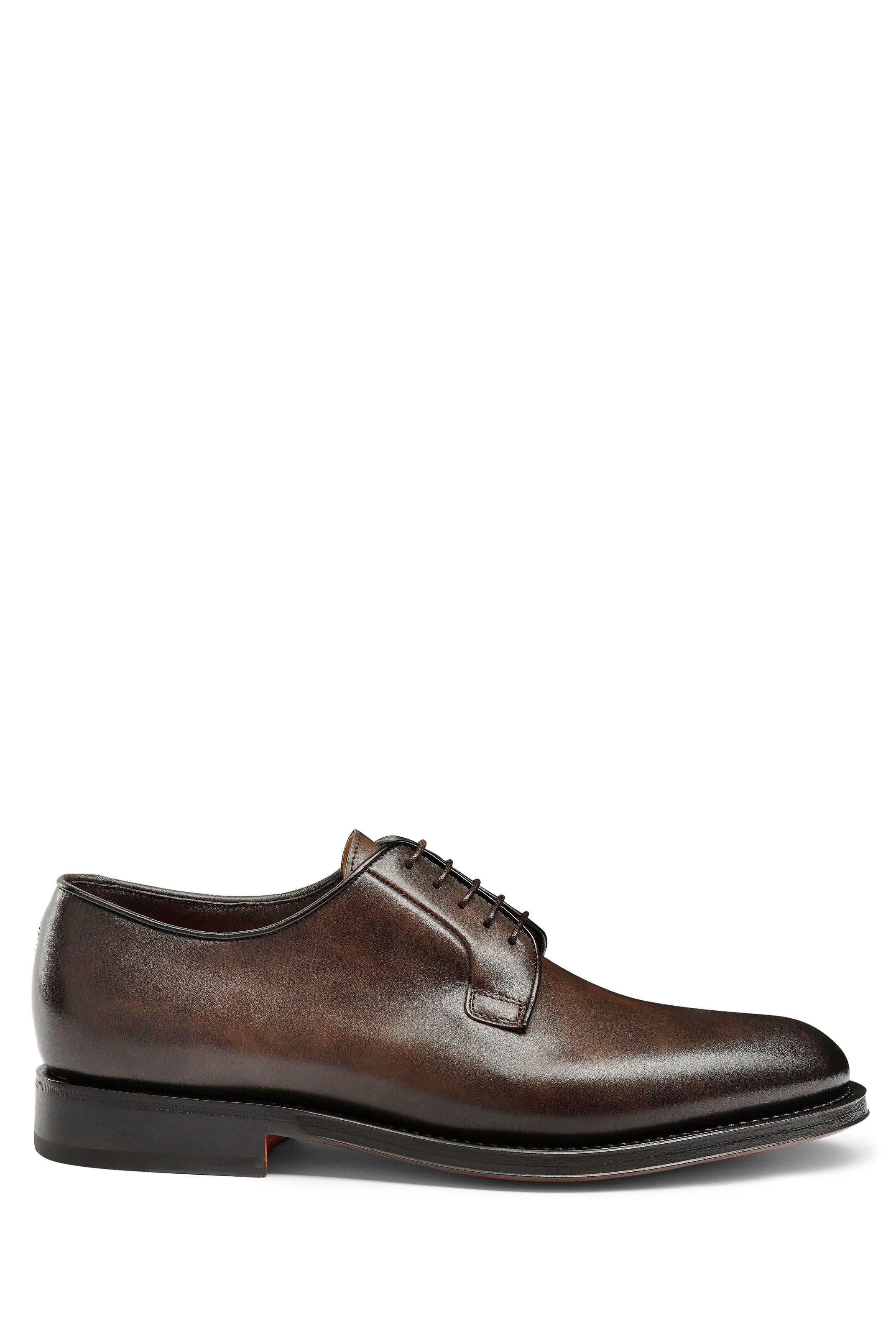 Santoni Scarpa derby stringata in pelle MCCO17837PD5HOBR T53