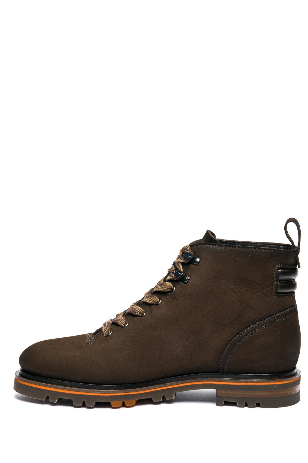 Santoni Stivaletto in camoscio fondo carro MCC019120SM8SH0V T50