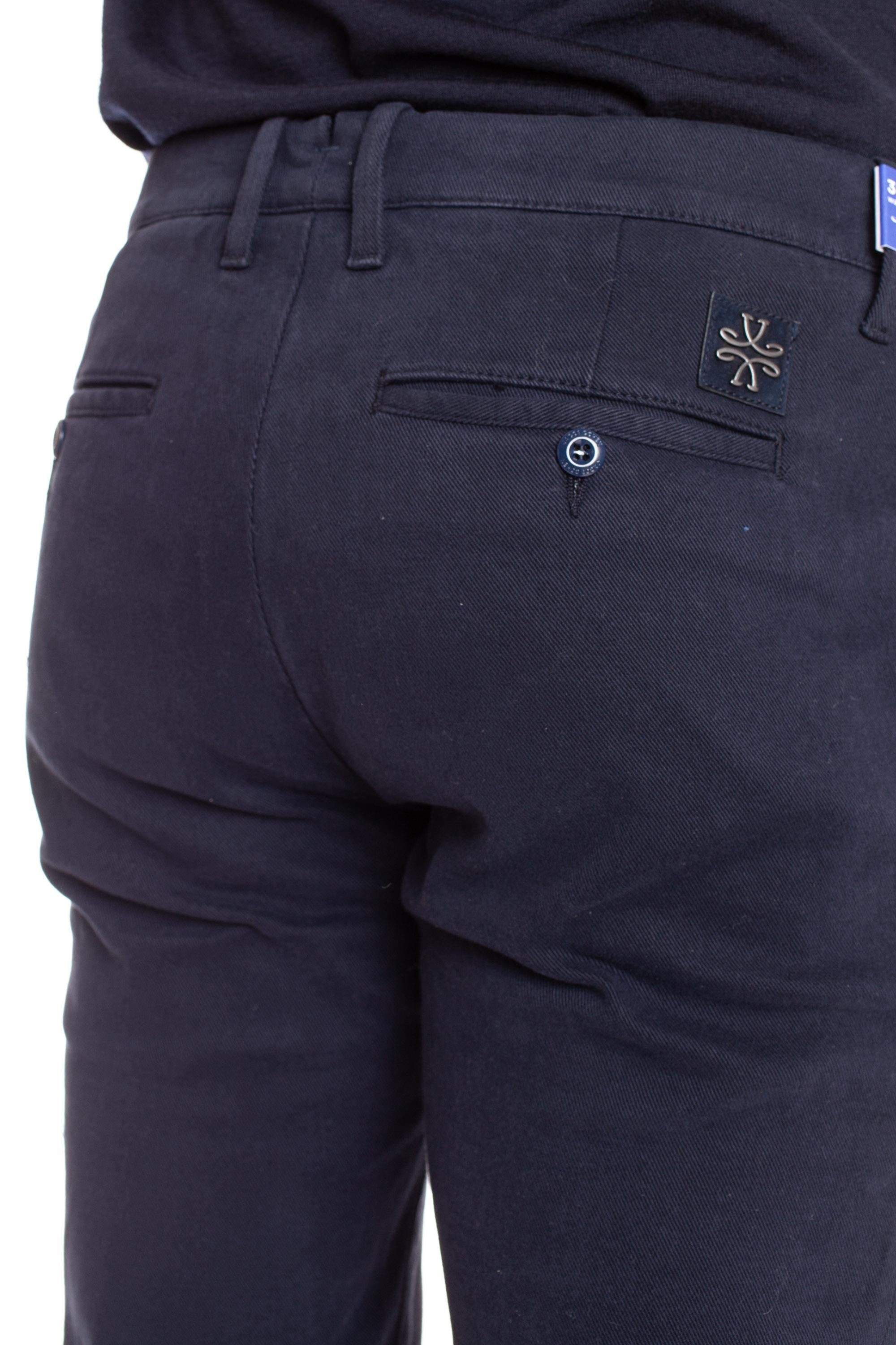 Pantalone 5 tasche color in cotone mano pesca mod. Bobby 001 01S 3657 BOBBY/2 Y99 Jacob Cohen