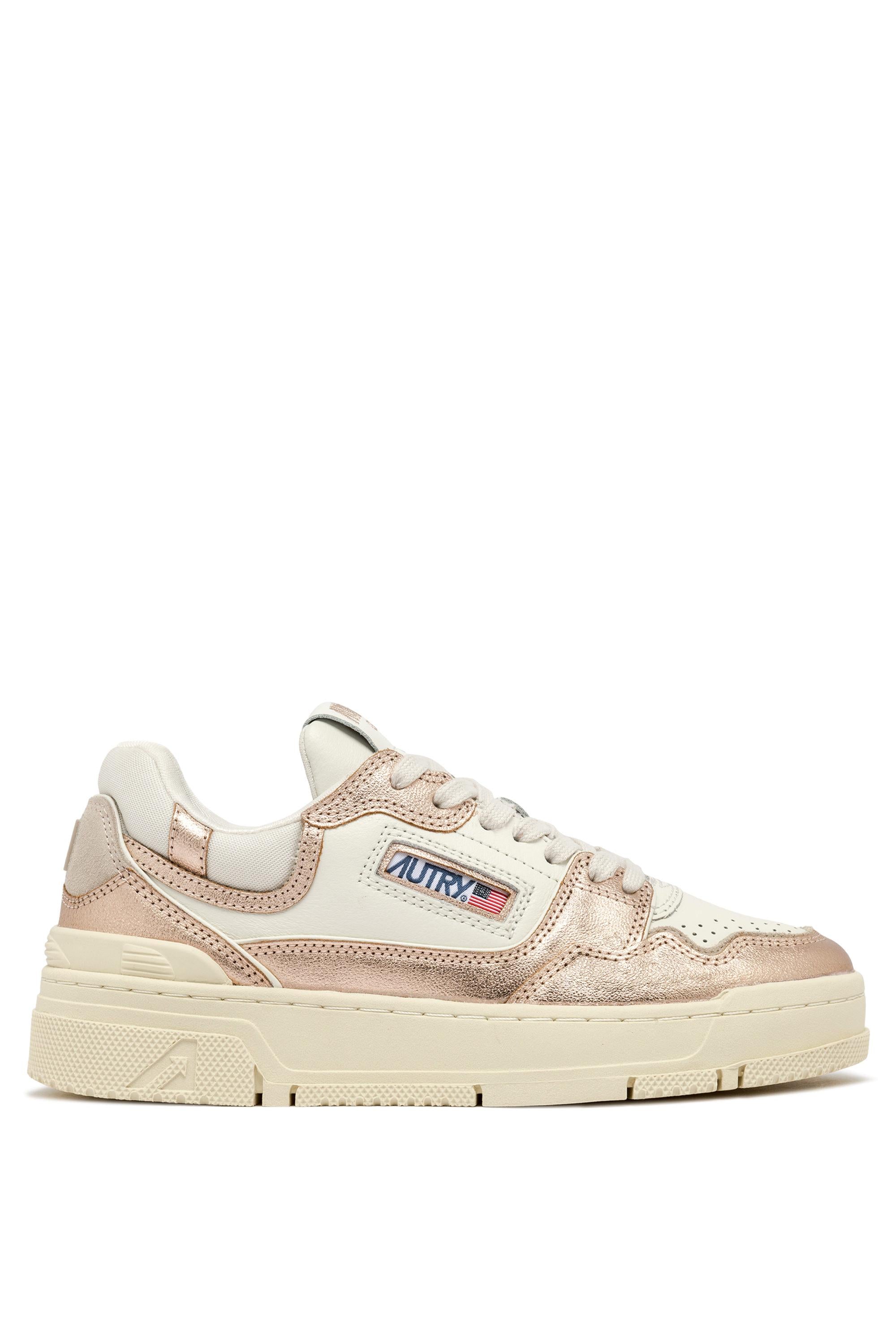 Autry Sneaker donna CLC con dettagli rame ROLW MB03 WHT/COPPER