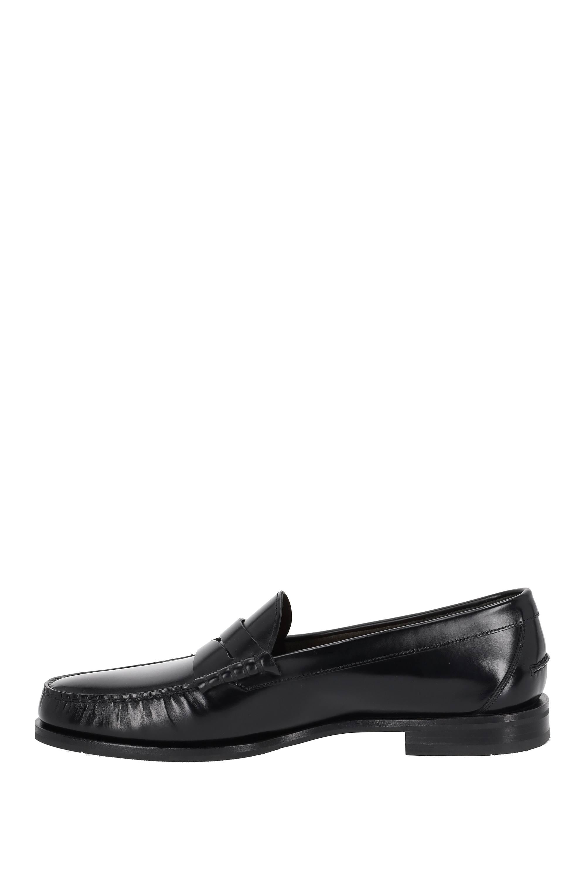 Santoni Penny loafers in pelle di vitello MCQU18955JI6SNOV N01