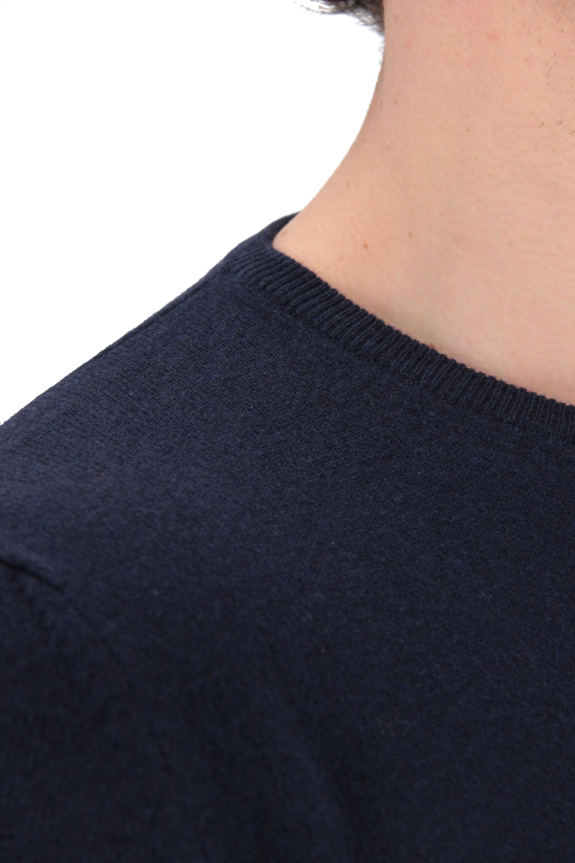 Maglia girocollo in lana-cashmere 19699 551559 595 Barba