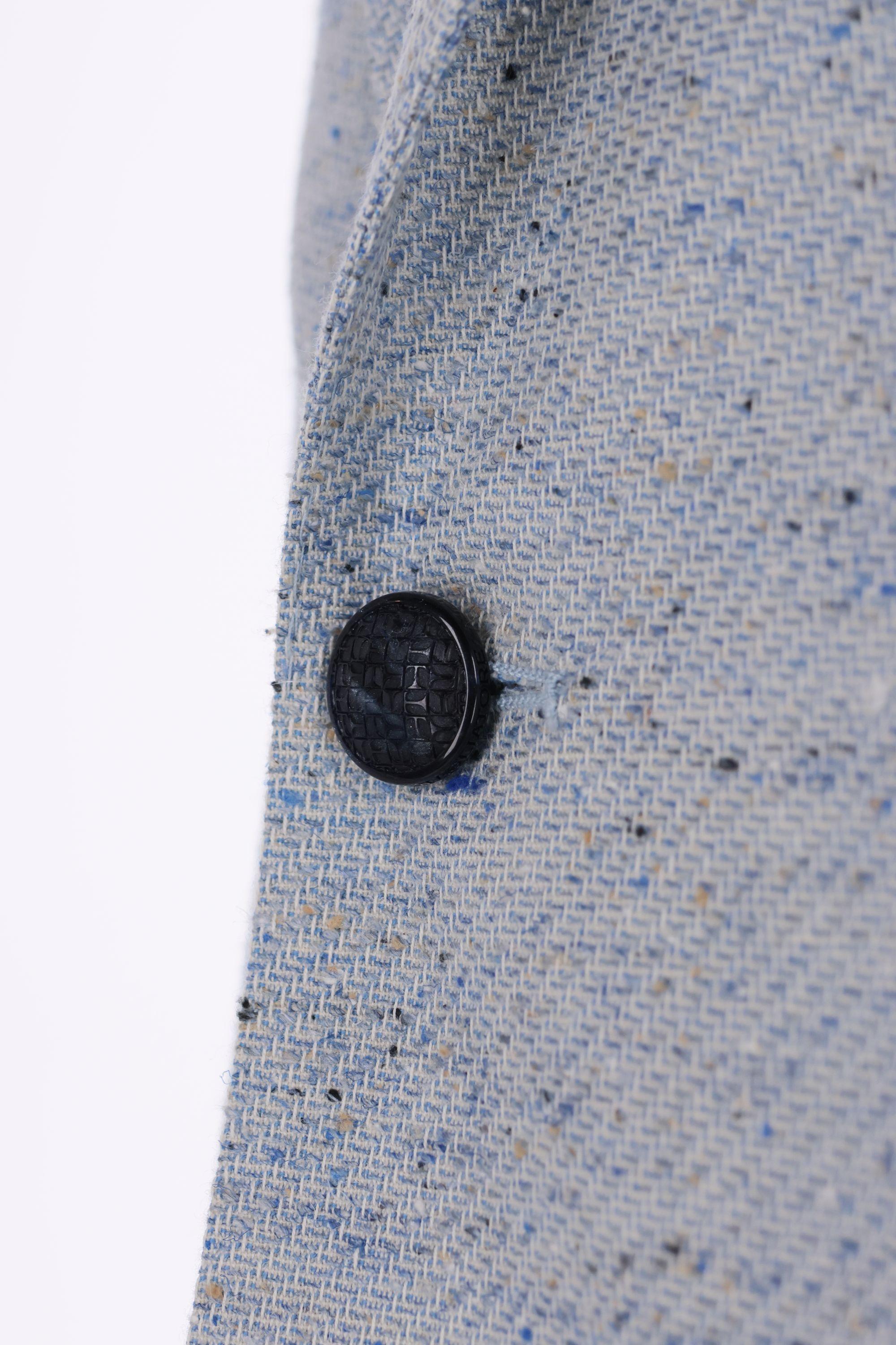 Giacca sale-pepe in cotone-seta-lana linea Montecarlo 1SMC22K-610070-25E141 1140 Tagliatore