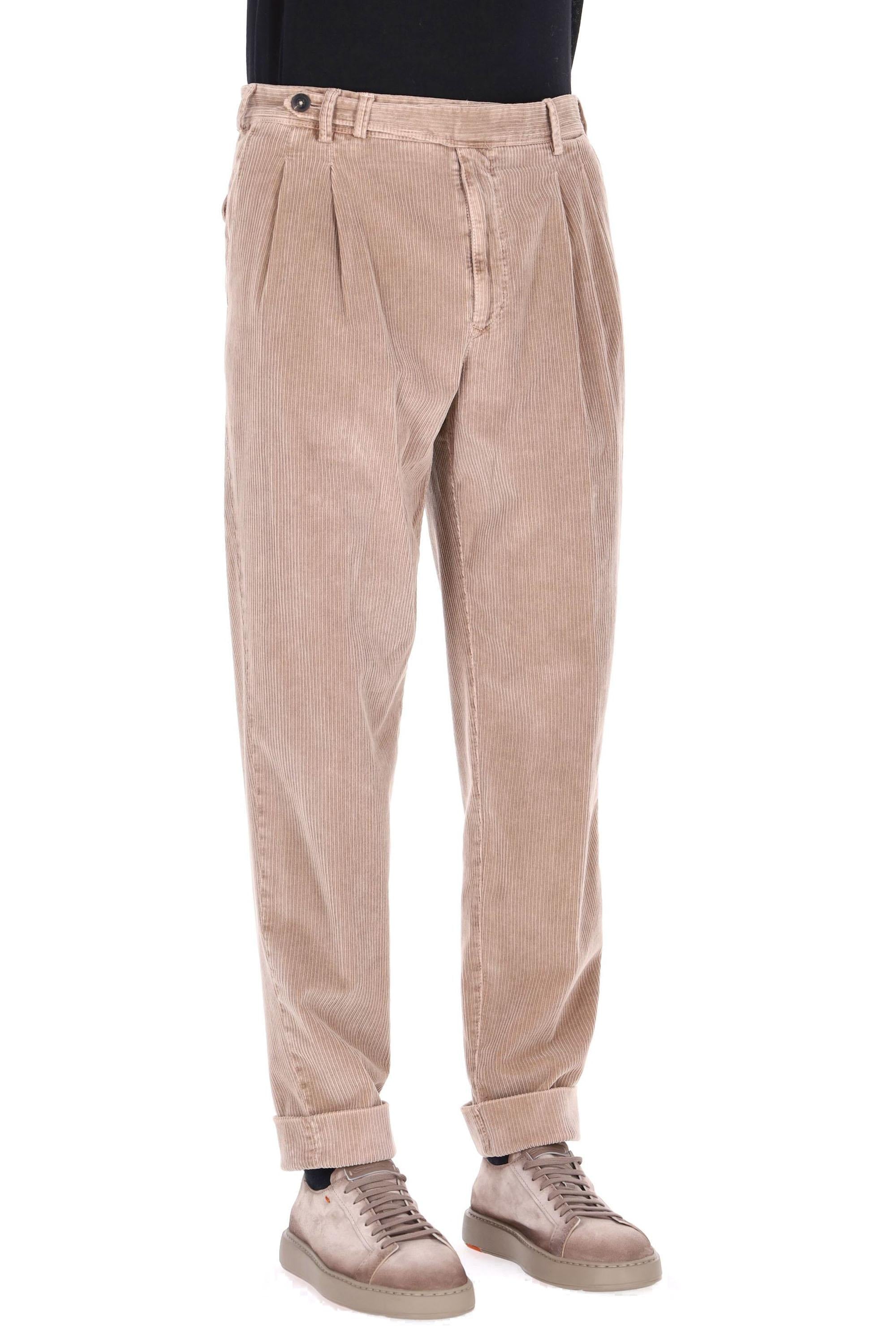 PT Torino Pantalone in velluto costa francese Gentleman fit ZTCMZBORWL TU93/2 N166