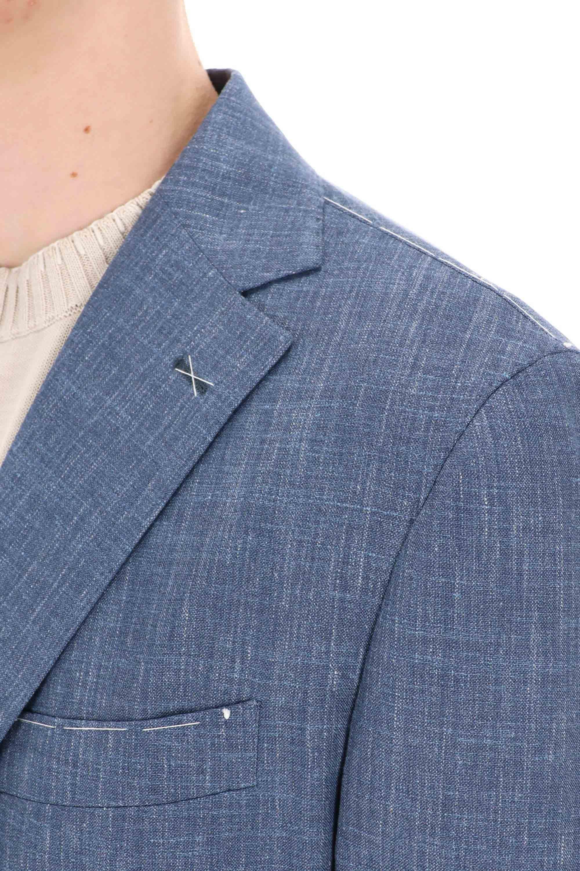 Abito sartoriale tessuto Loro Piana Summertime K75ABUC10 TES0I045 08N Eleventy