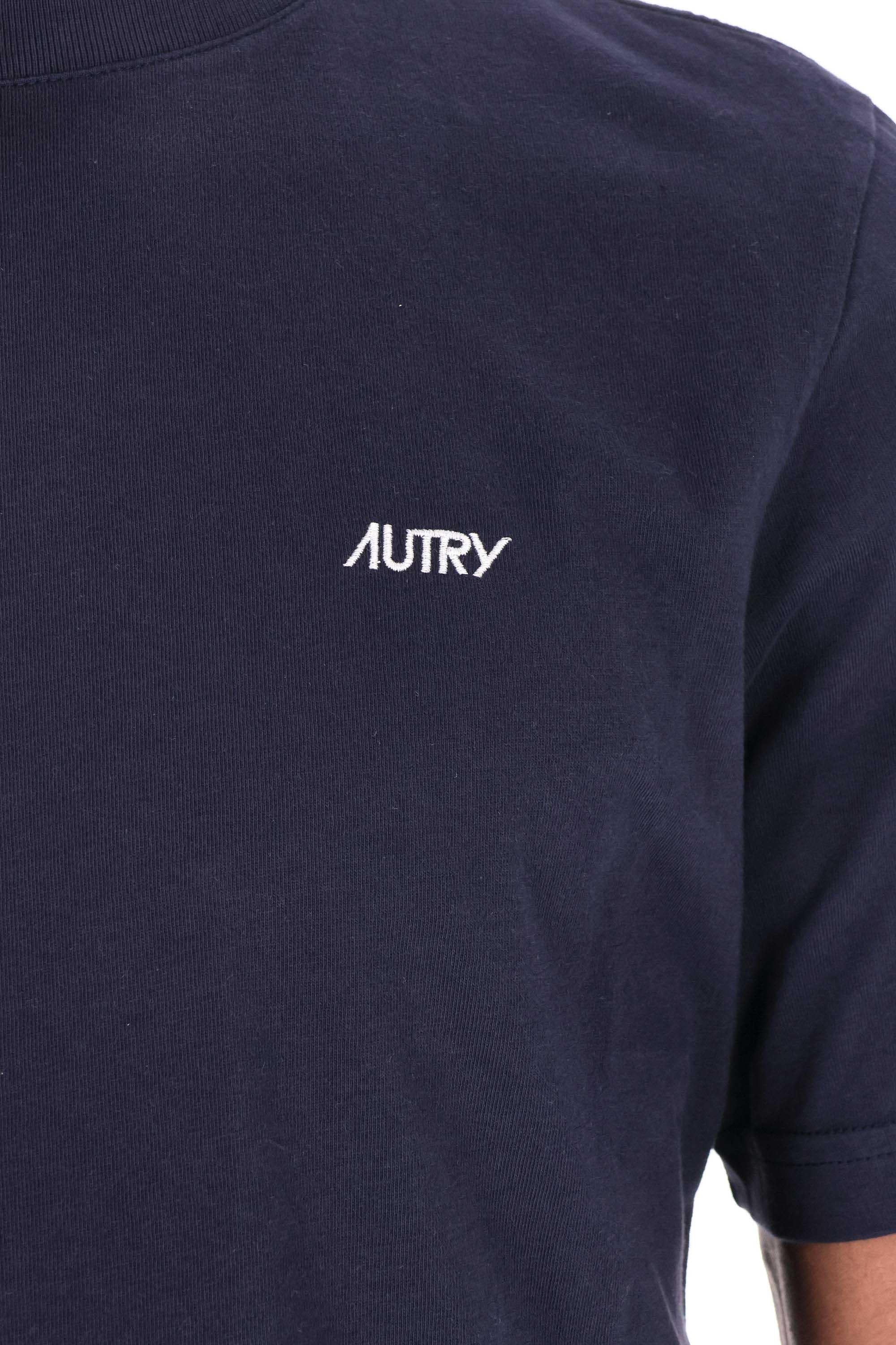Autry T-shirt manica corta in cotone TSPM A7CB BLUE