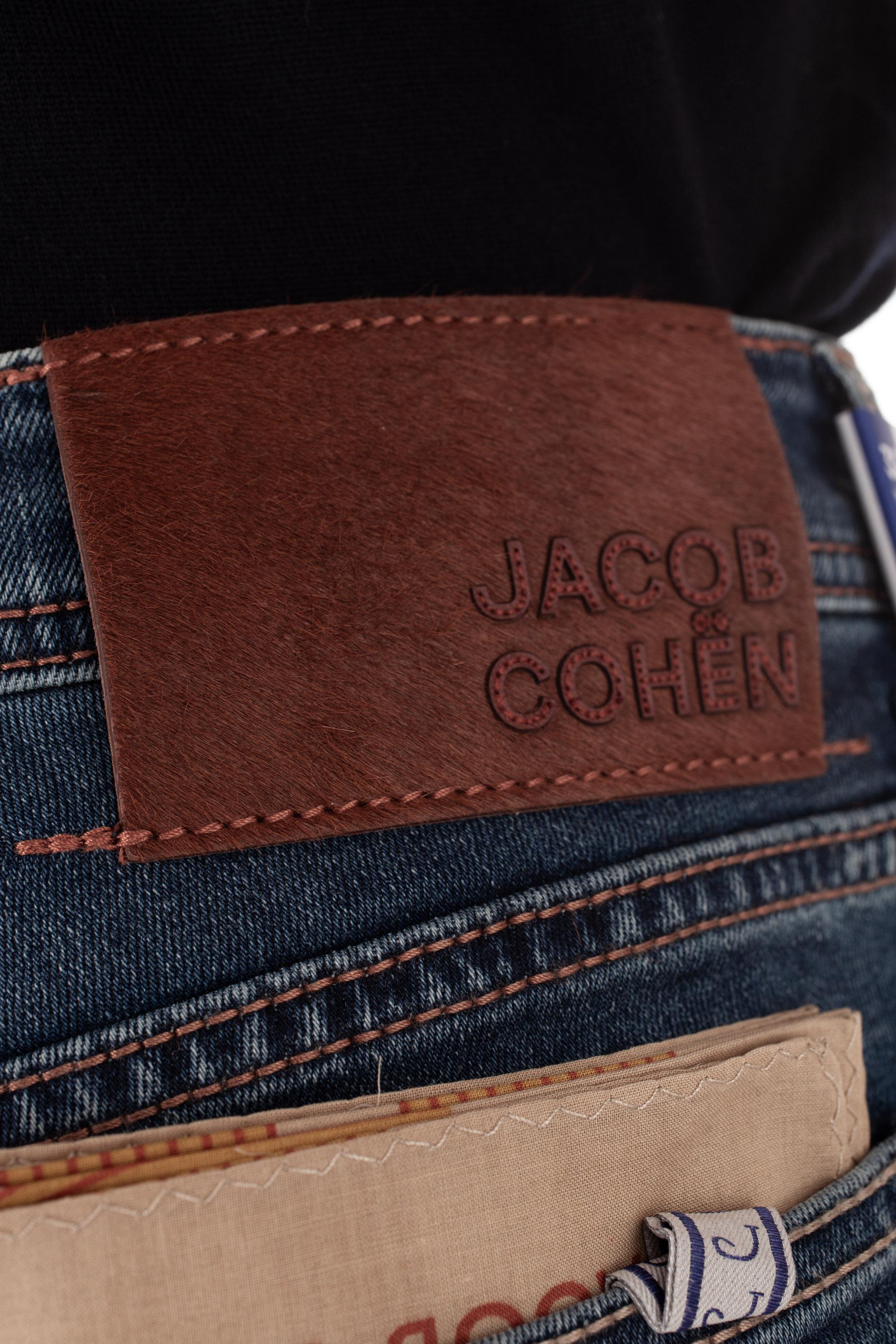 Jeans etichetta cognac nick slim fit E07 35S 3624 NICKSLIM 550D Jacob Cohen