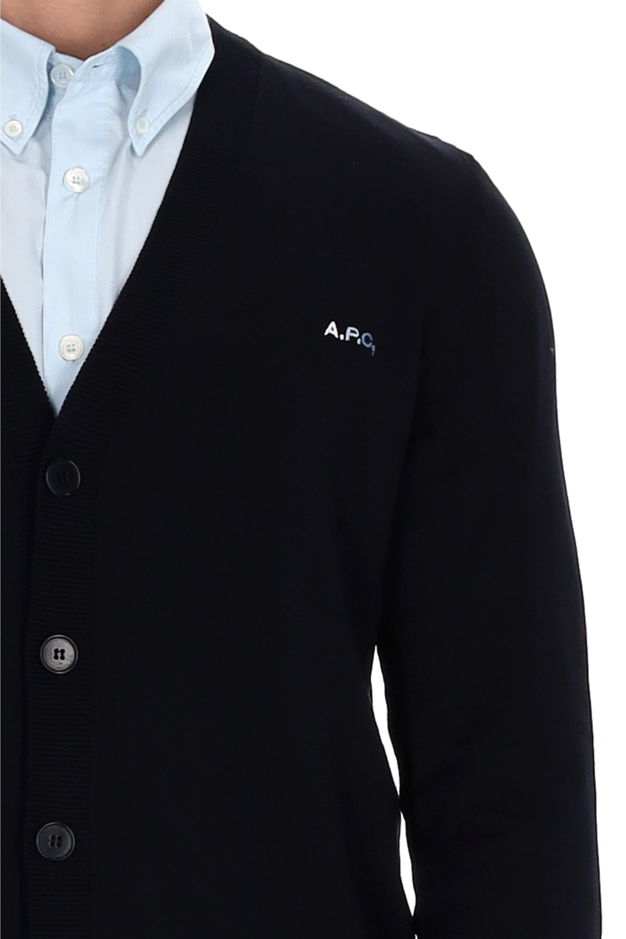 Cardigan in puro cotone mod. Jamie COEZJ-H22315 IAK A.P.C.