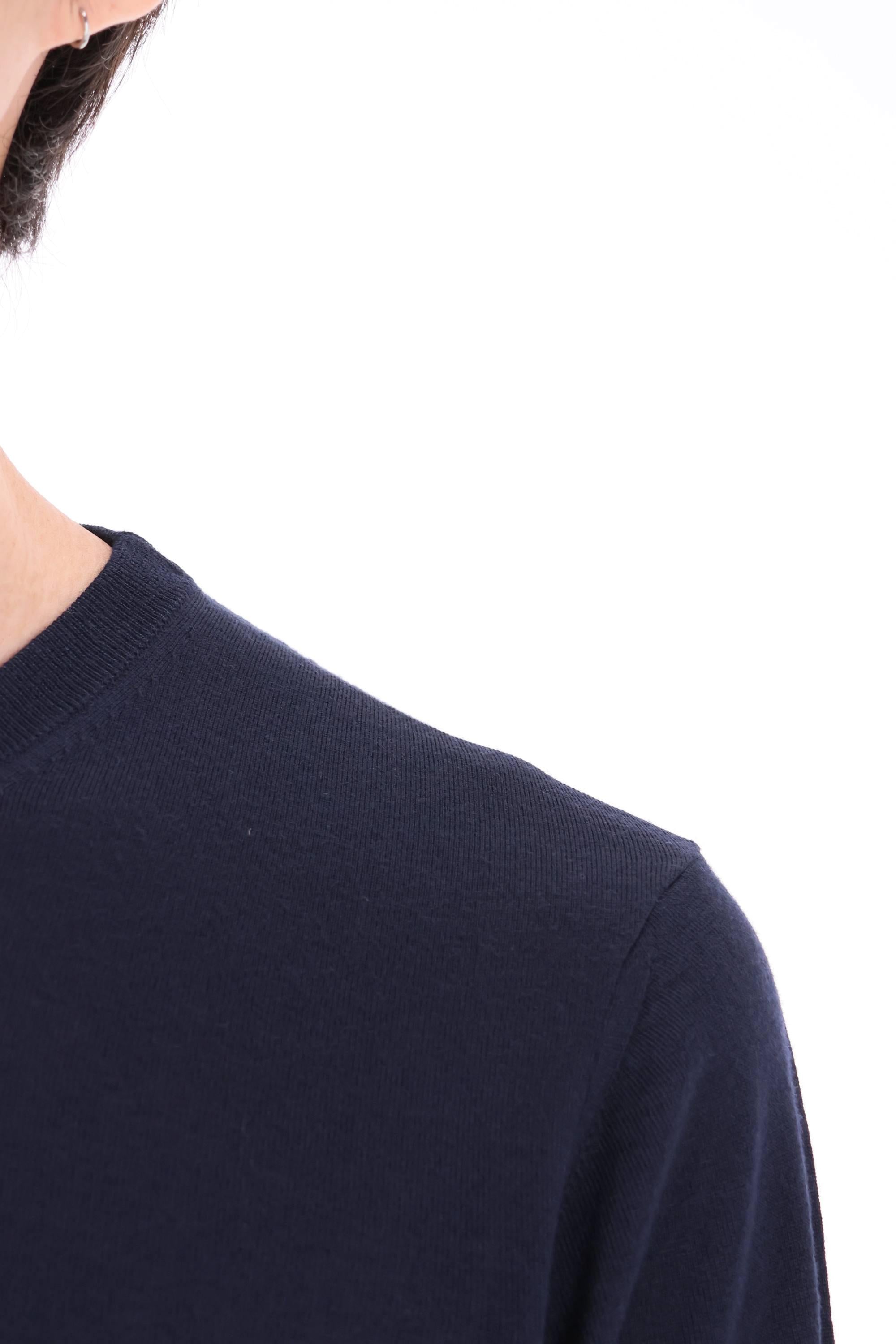 Maglia girocollo in lana Super 140's D0D103L-3 790 Drumohr