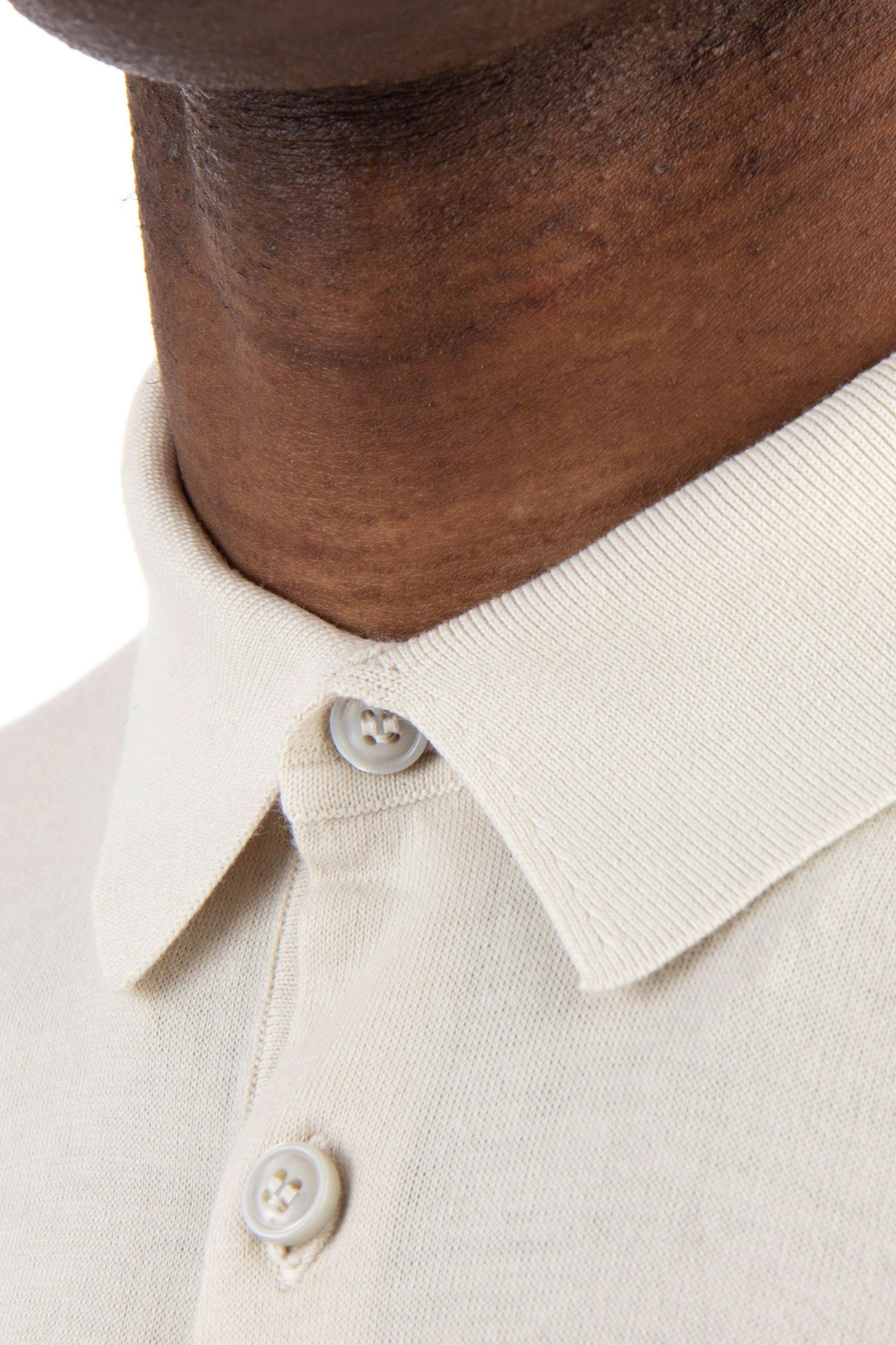 Polo in cotone giza superior MU102FG 0004 Il Setaccio