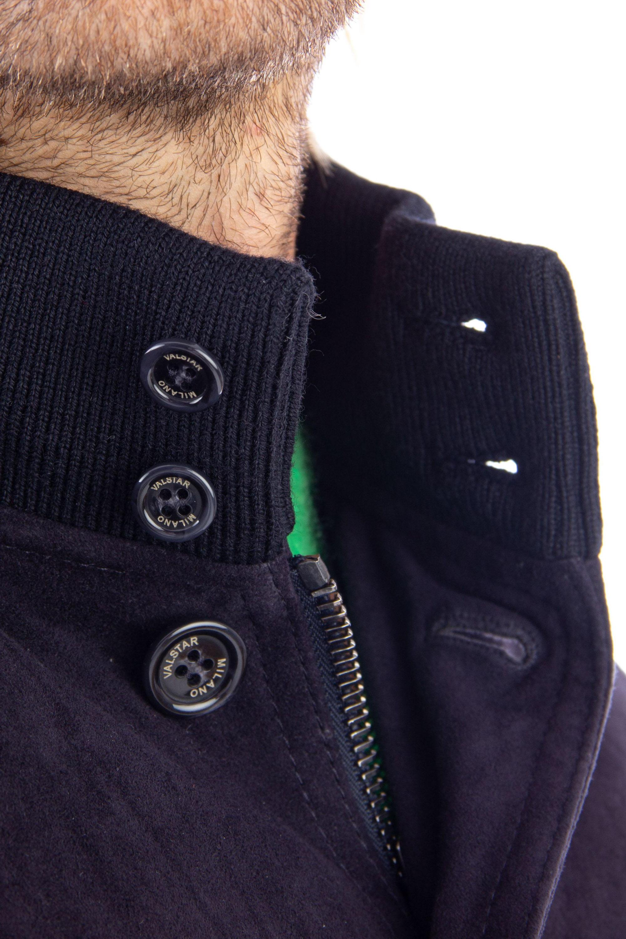 Valstar Giubbotto in camoscio imbottito in piuma 407A.I019_NEW 0816