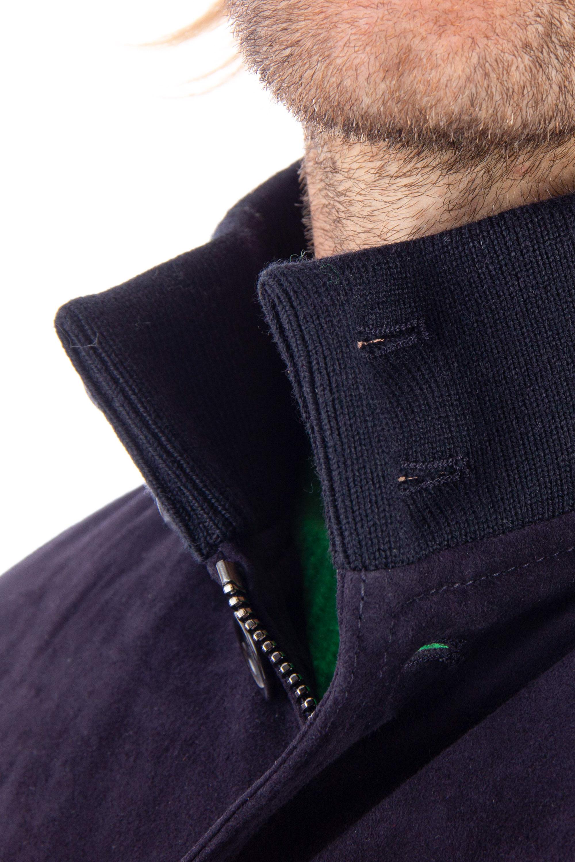 Valstar Giubbotto in camoscio imbottito in piuma 407A.I019_NEW 0816