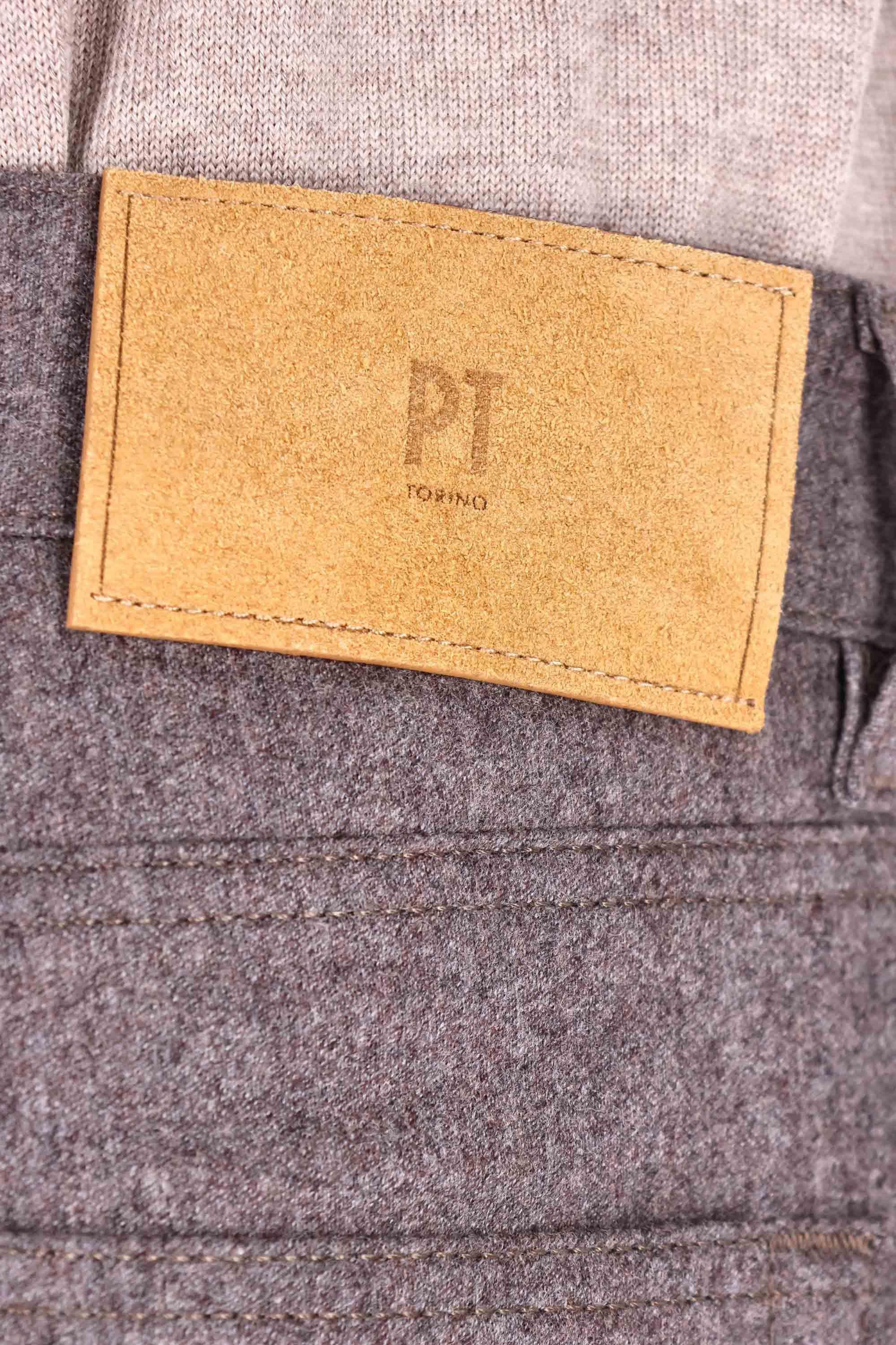 PT Denim 5 tasche color in lana-cashmere Reggae fit C5PP05Z0 TO03S0 0120