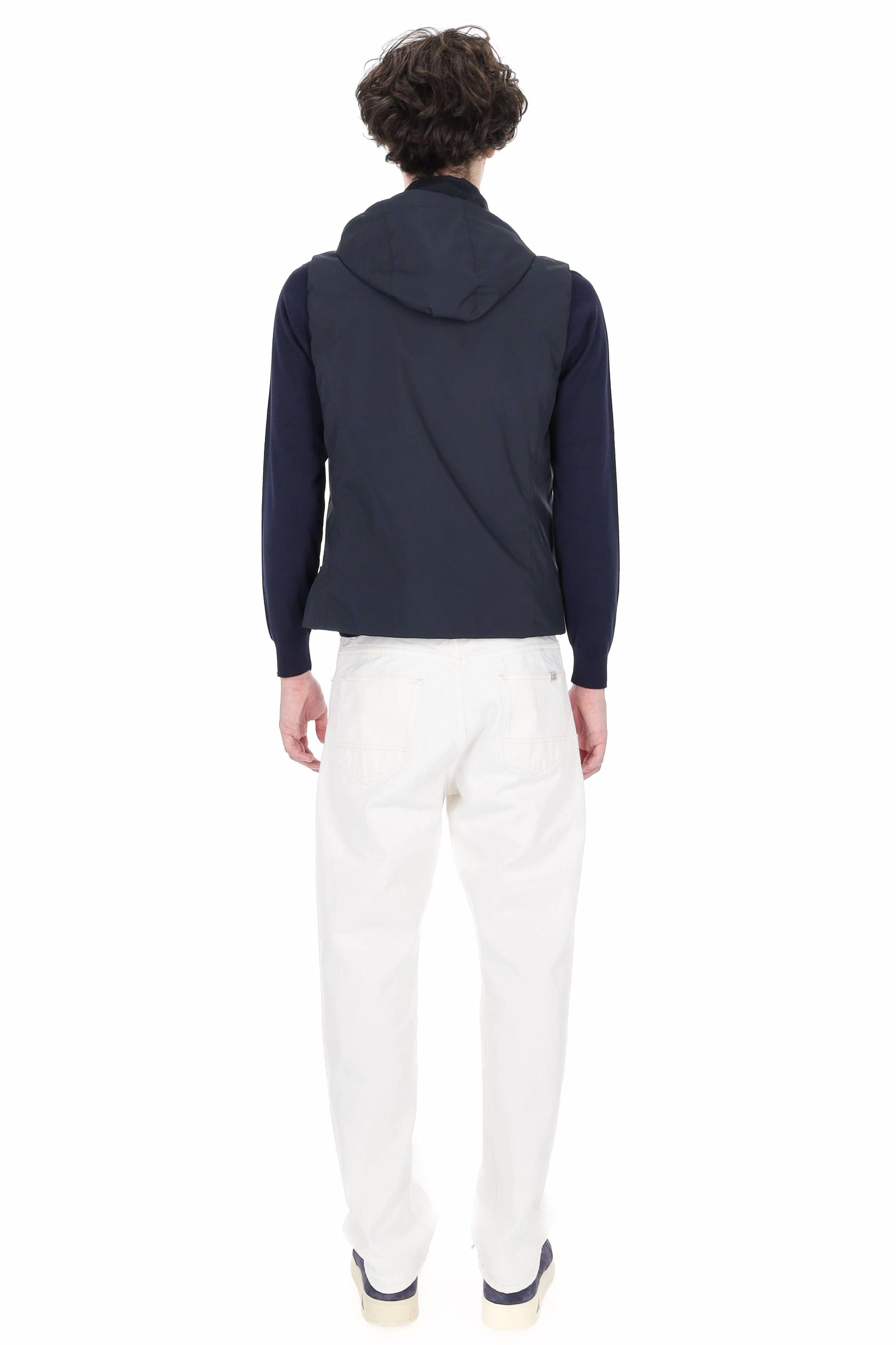 Moorer Gilet in nylon linea Acqua mod, Luis-Stp LUIS-STP BLU
