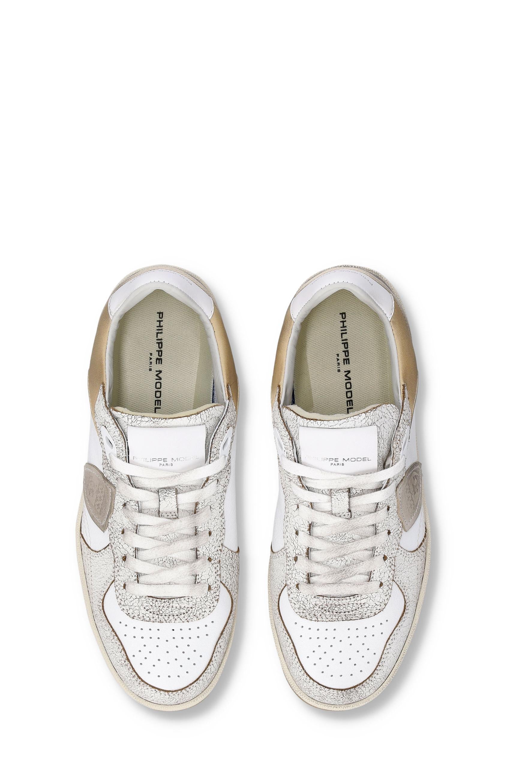 Sneaker Pgal con talloncino bianco PGLU PGAL/2 VC01 Philippe Model