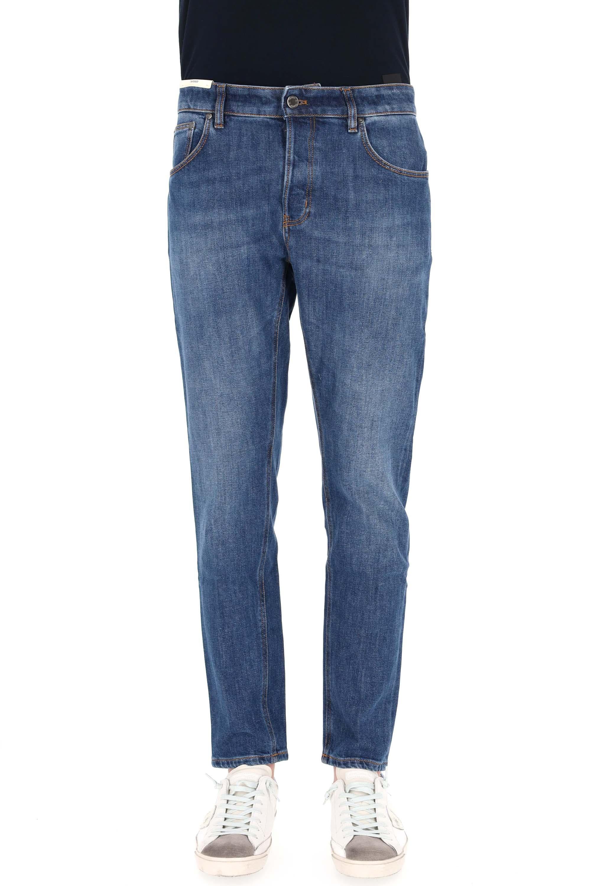 PT Denim Jeans tapered Reggae in cotone comfort C5TP05B0 TX1610 MI30
