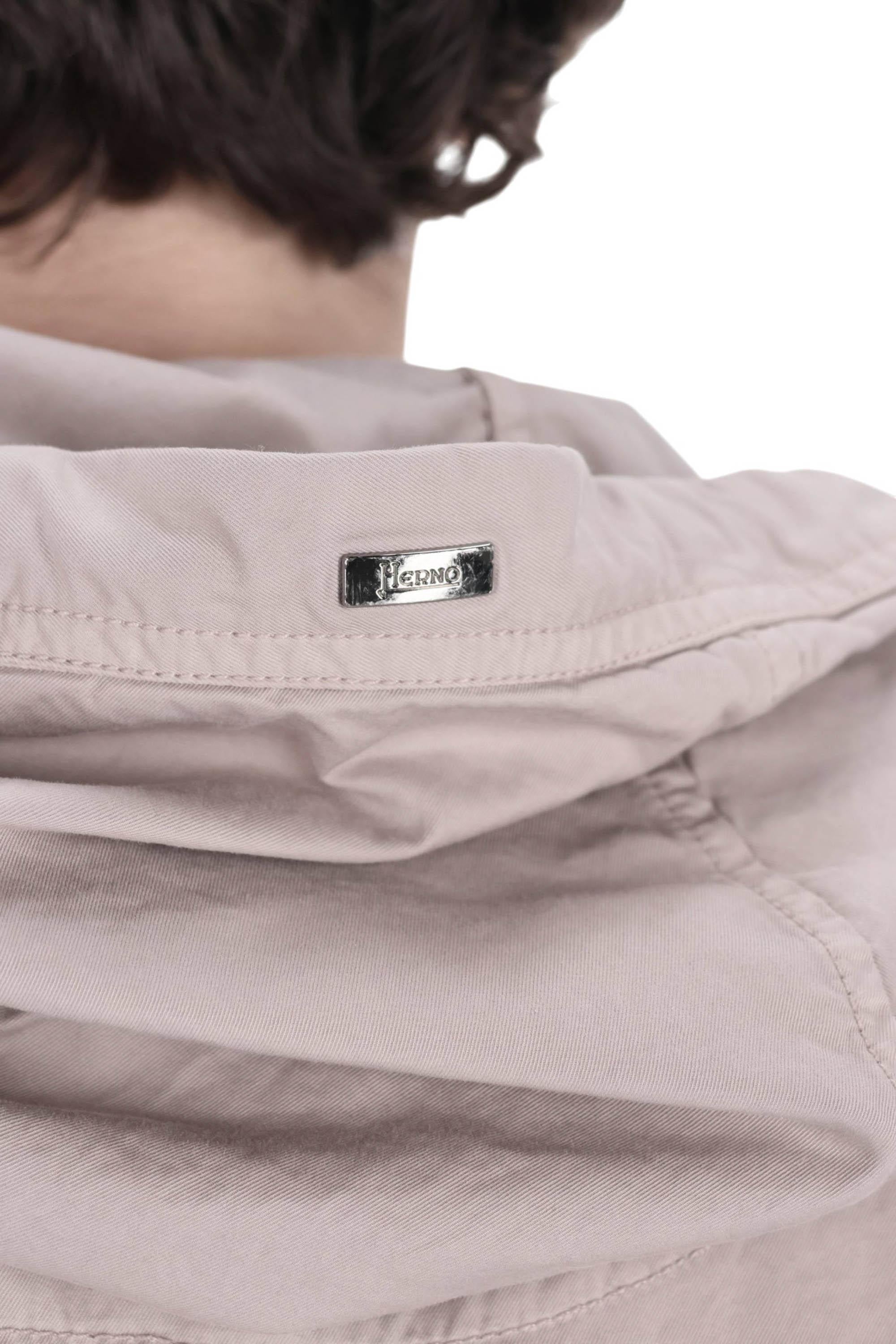 Herno Giubbino in cotone con cappuccio GI000595U 9403T02