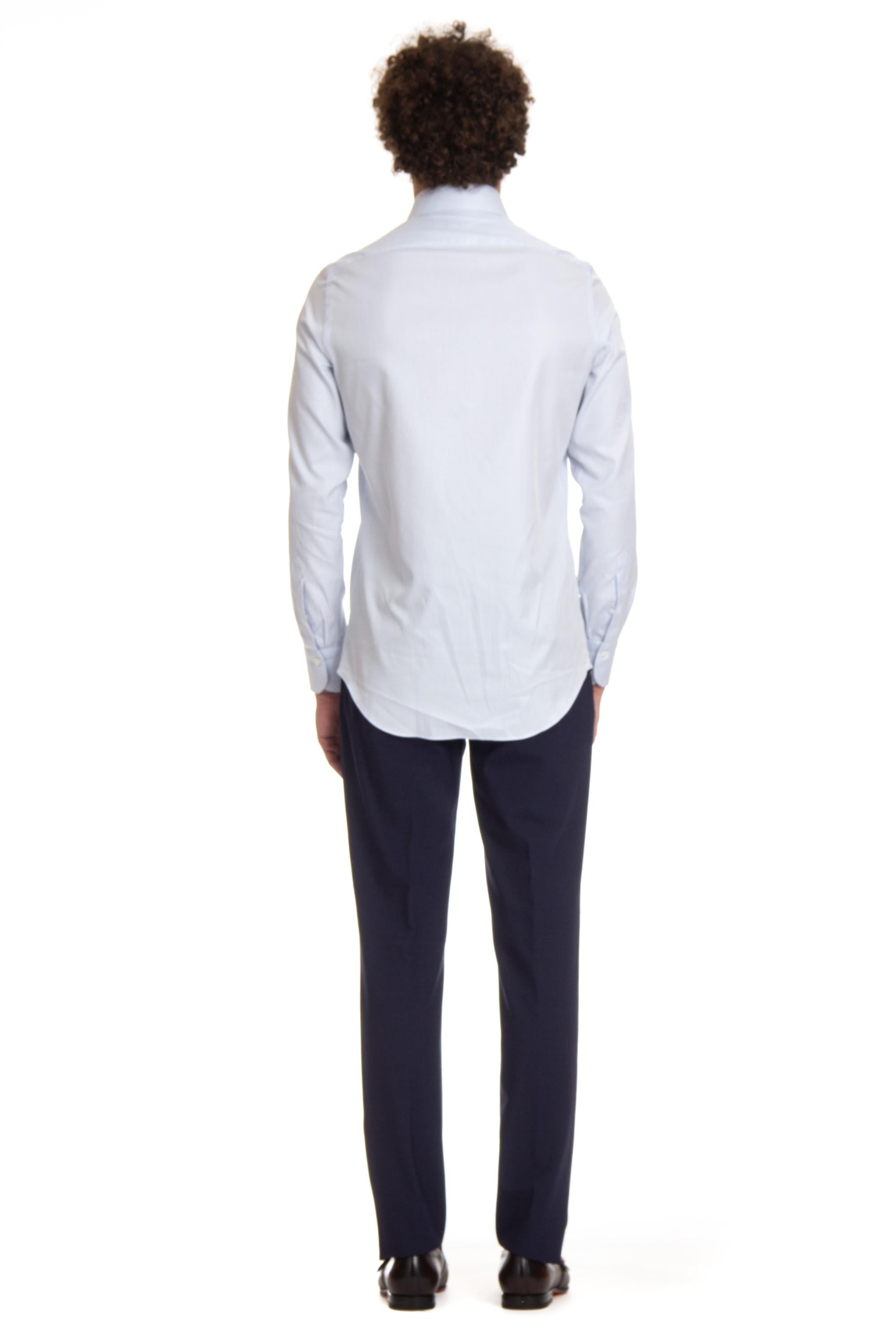 Finamore Camicia sartoriale tramata linea Milano C0534 MILANO LUIGI 05