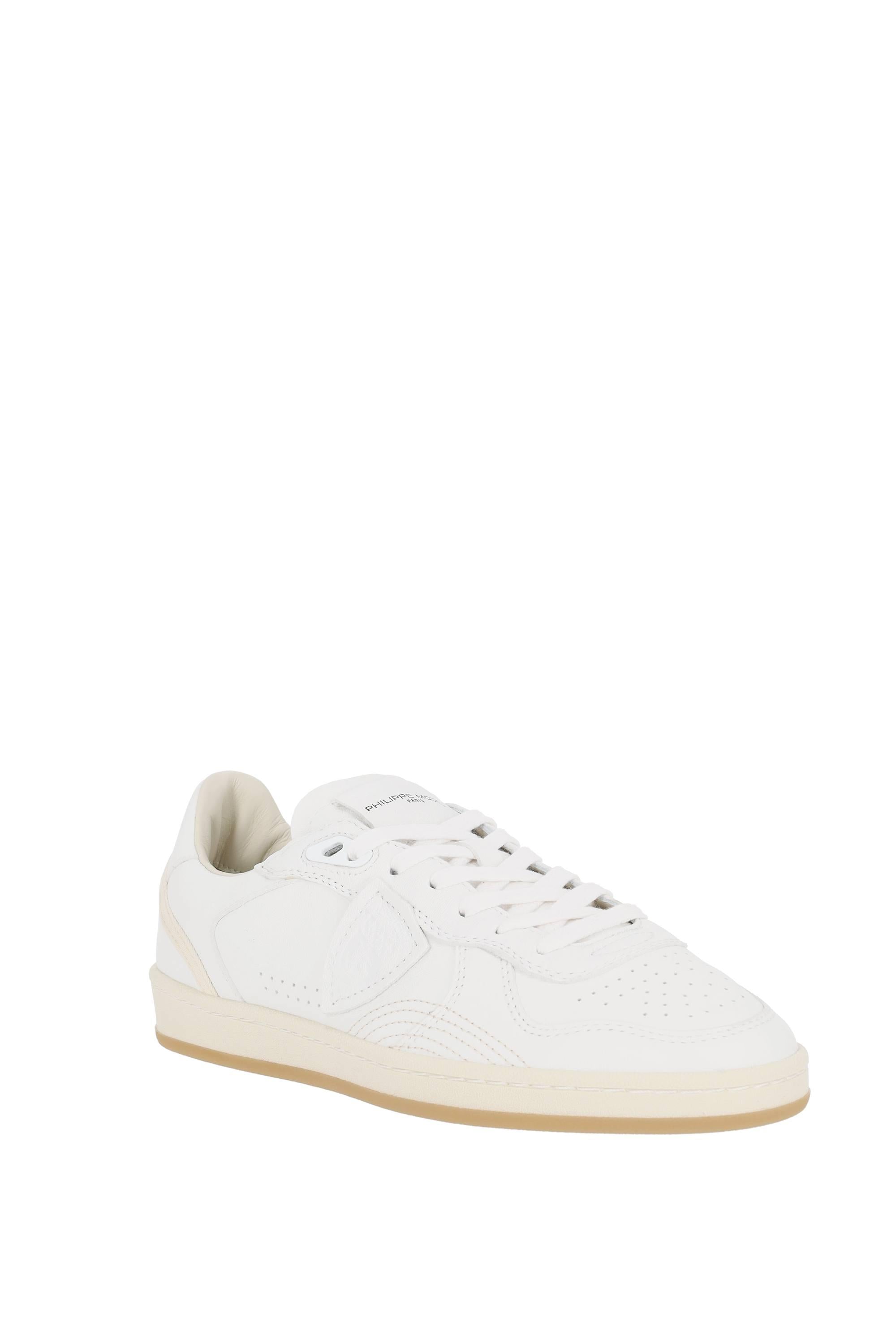 Philippe Model Sneaker in pelle total white mod. Pigalle PGLU PGAL/6 WW01