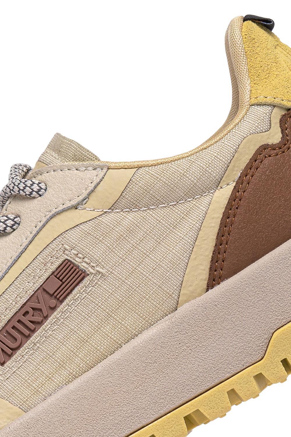 Sneaker donna in cordura e pelle modello WildPace LDLW RU09 FOG/THRU Autry