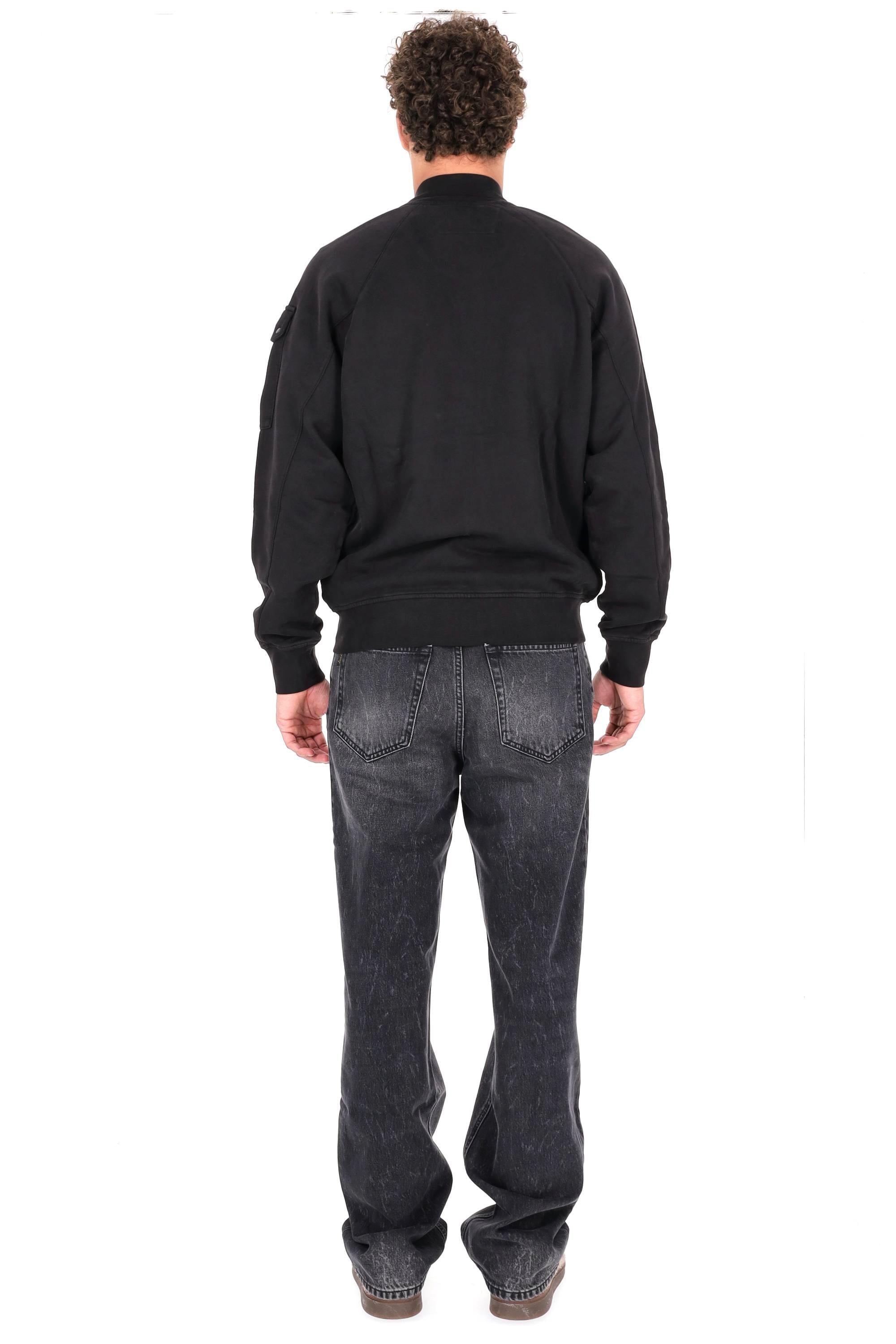 CP Company Felpa full zip in cotone brushed MSS205A00-6372G 999