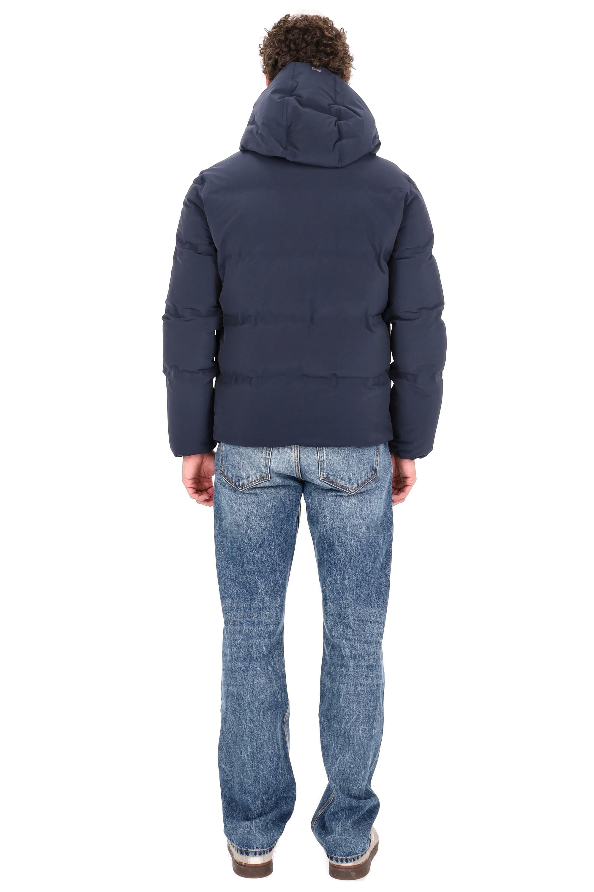 Herno Piumino bomber con cappuccio linea Functional Wardrobe PI001247U-12590SZ 9201