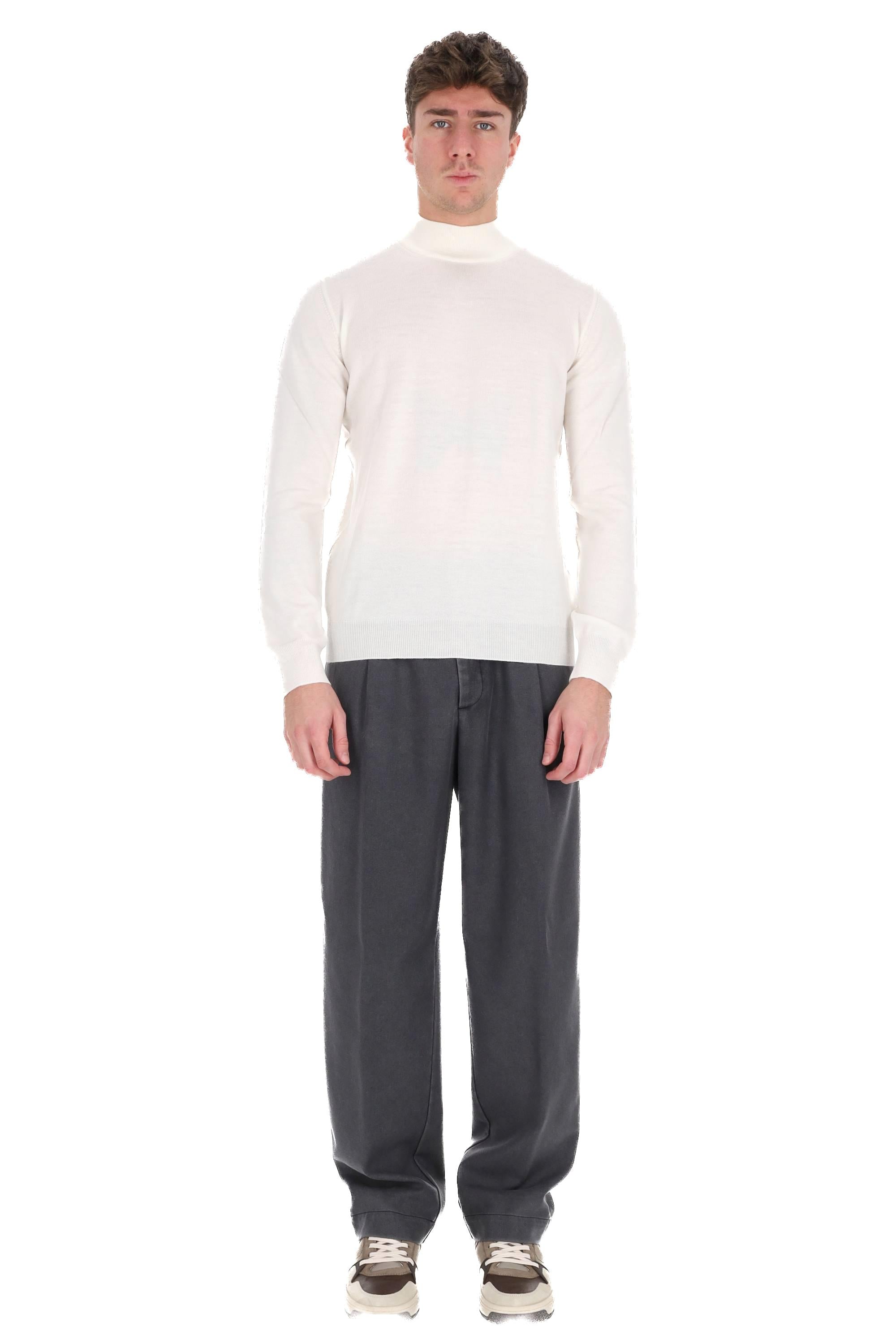 Tagliatore Maglia lupetto in lana merino extrafine mod. Lionel GSI25-01 25I061 005