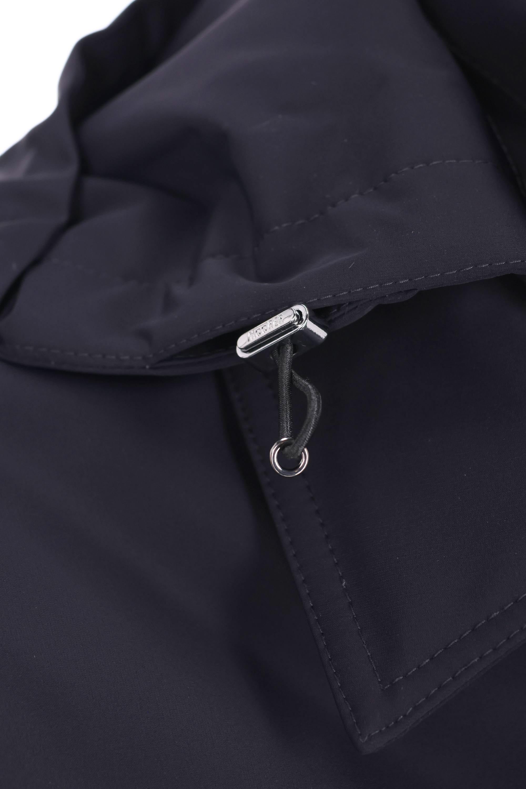 Moorer Giubbino overshirt in nylon stretch linea Acqua mod. Maffei-Kr MAFFEI-KR DARK BLU