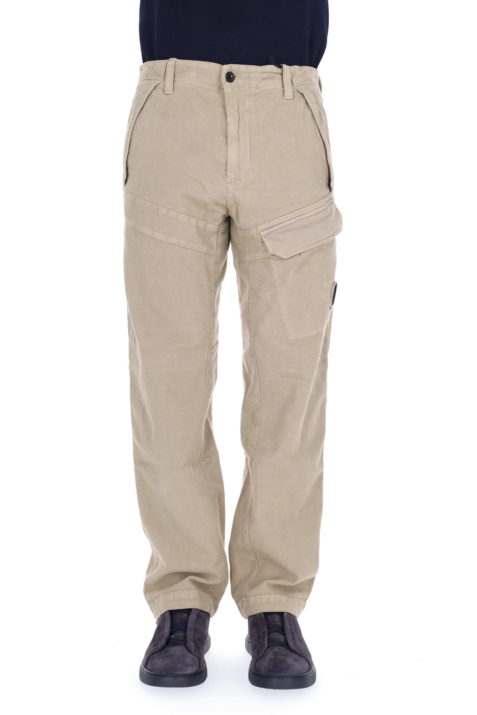 CP Company Pantalone in cotone moleskine stretch MPA234A11-0482G 356