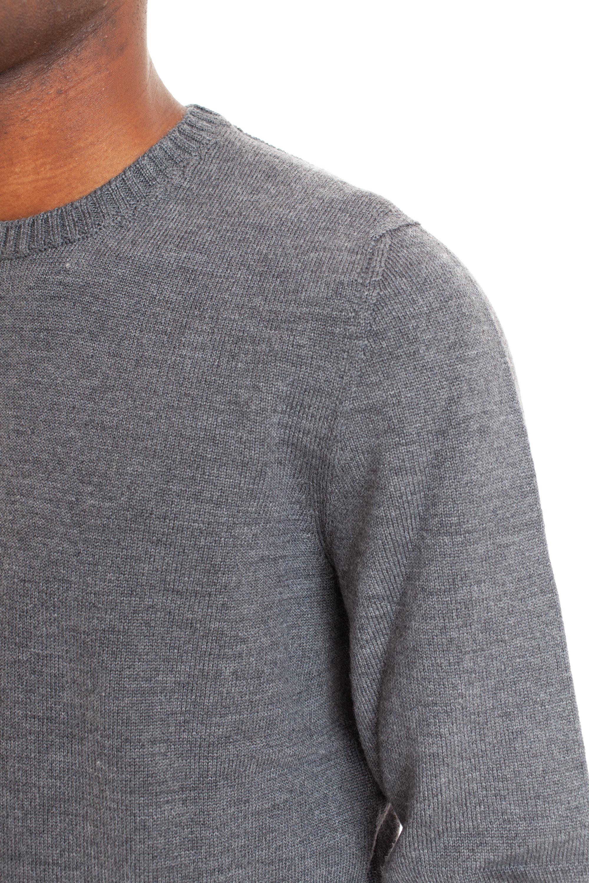 Maglia girocollo in lana merinos finezza 7 D7M103_5 671 Drumohr