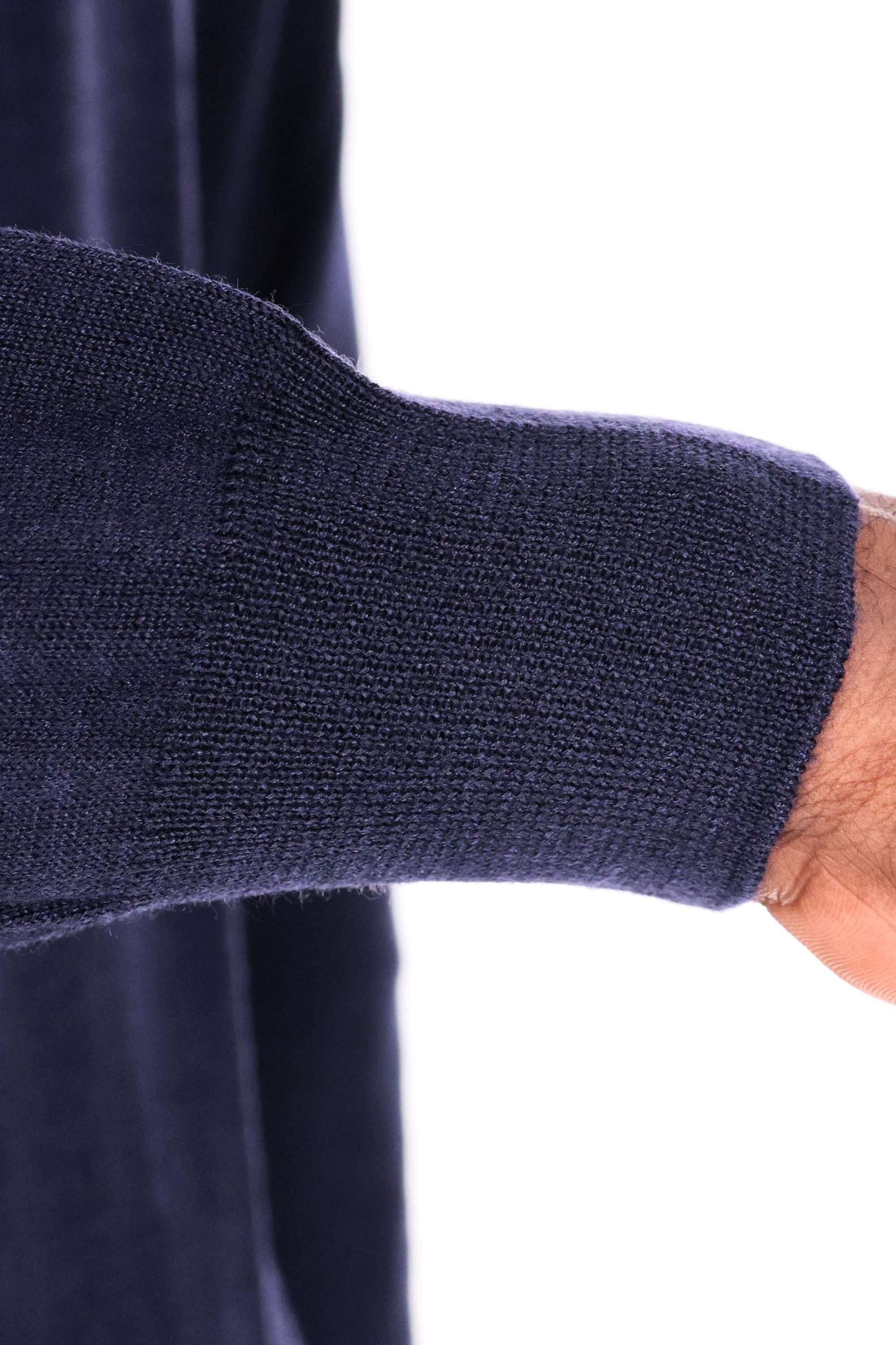 Maglia girocollo in cashmere e seta 1319057567/2 0598 598 Barba