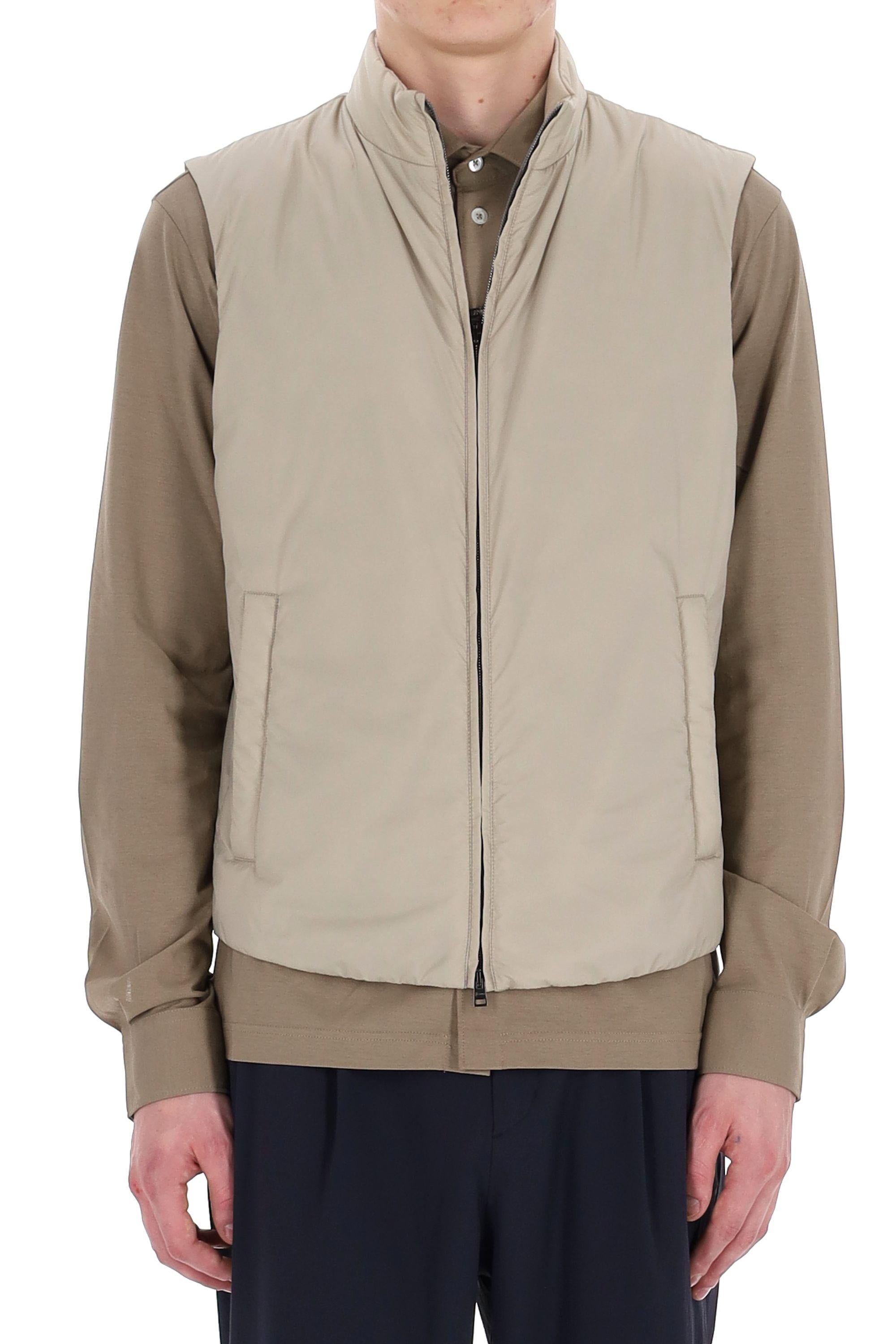 Herno Gilet in nylon Globe Lab GI000456U 1985