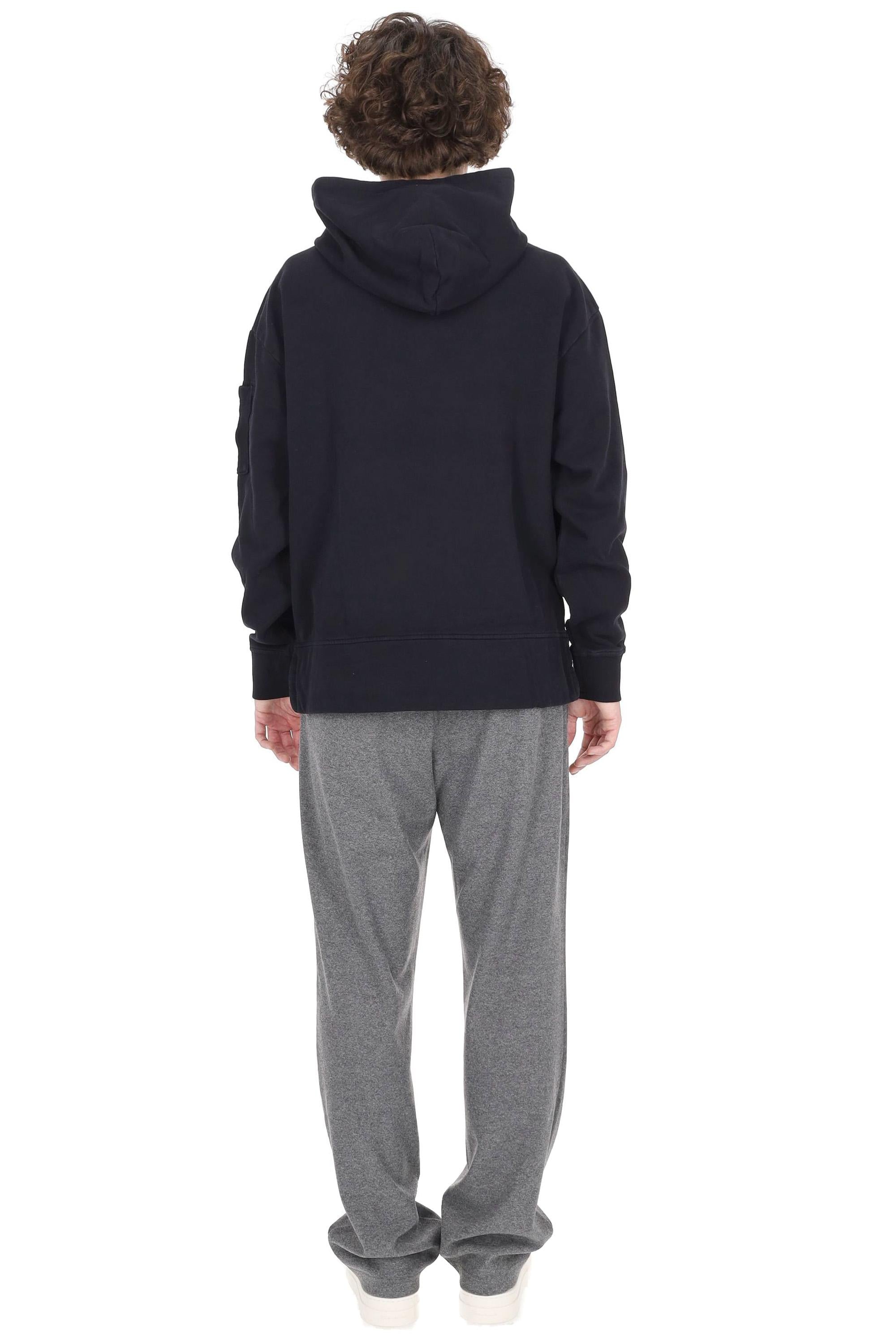 CP Company Felpa con cappuccio in cotone brushed 19CMSS059A-006372G 888