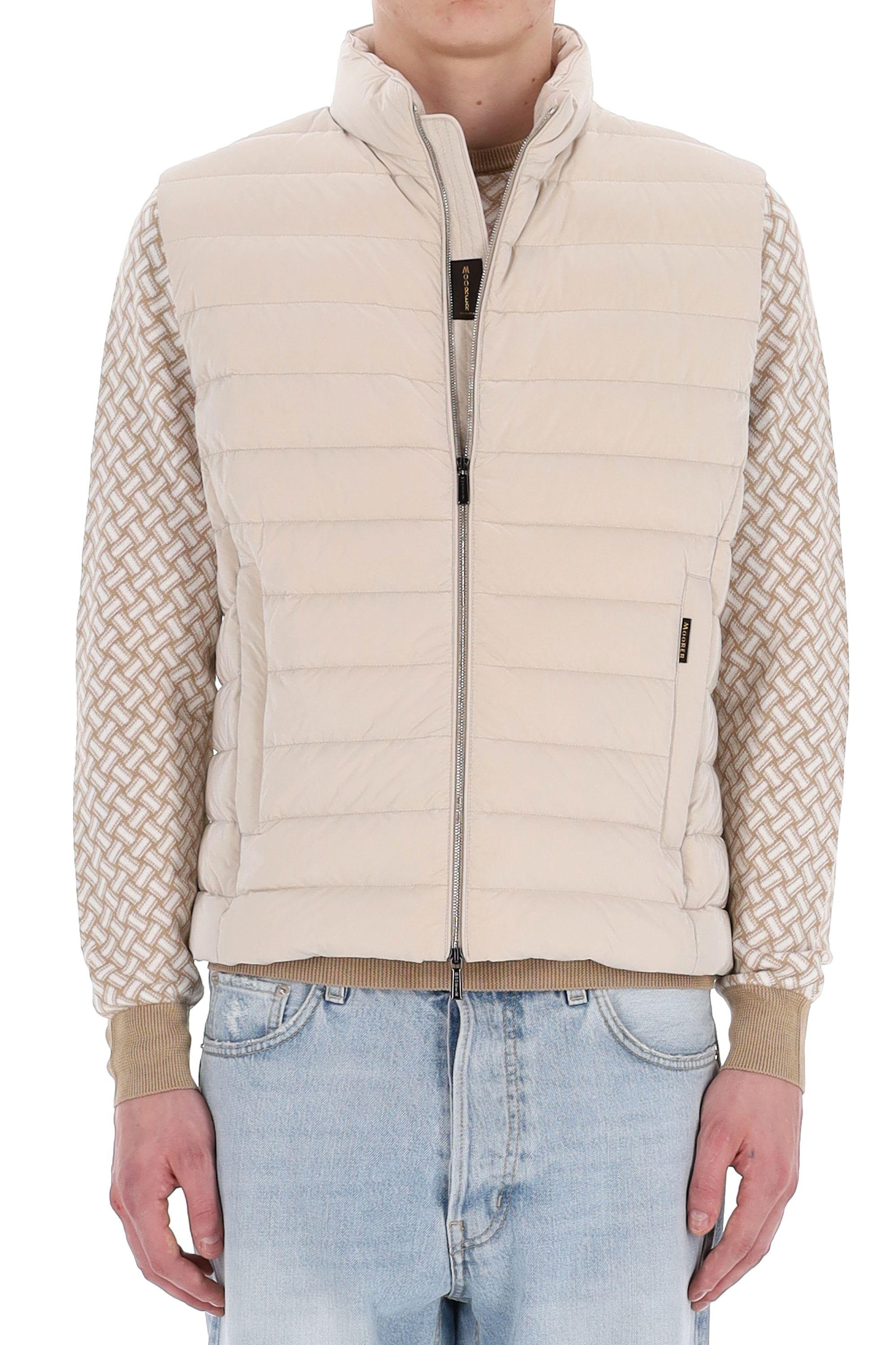 Gilet in piuma mod. Calaf-Os CALAF-OS_2 STONE Moorer