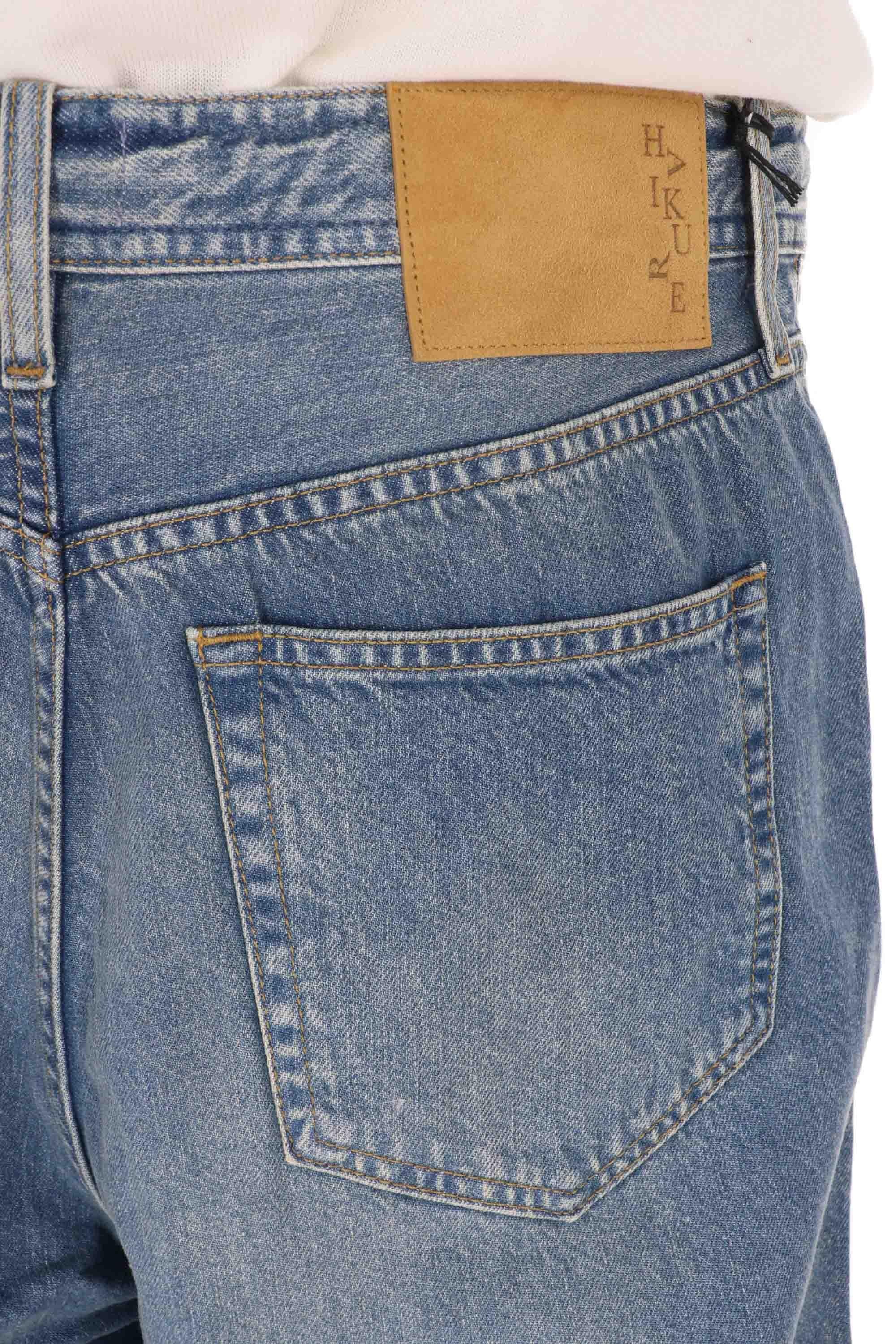 Haikure Jeans in puro cotone dusty blue mod. Ray 03263DF127 L0922