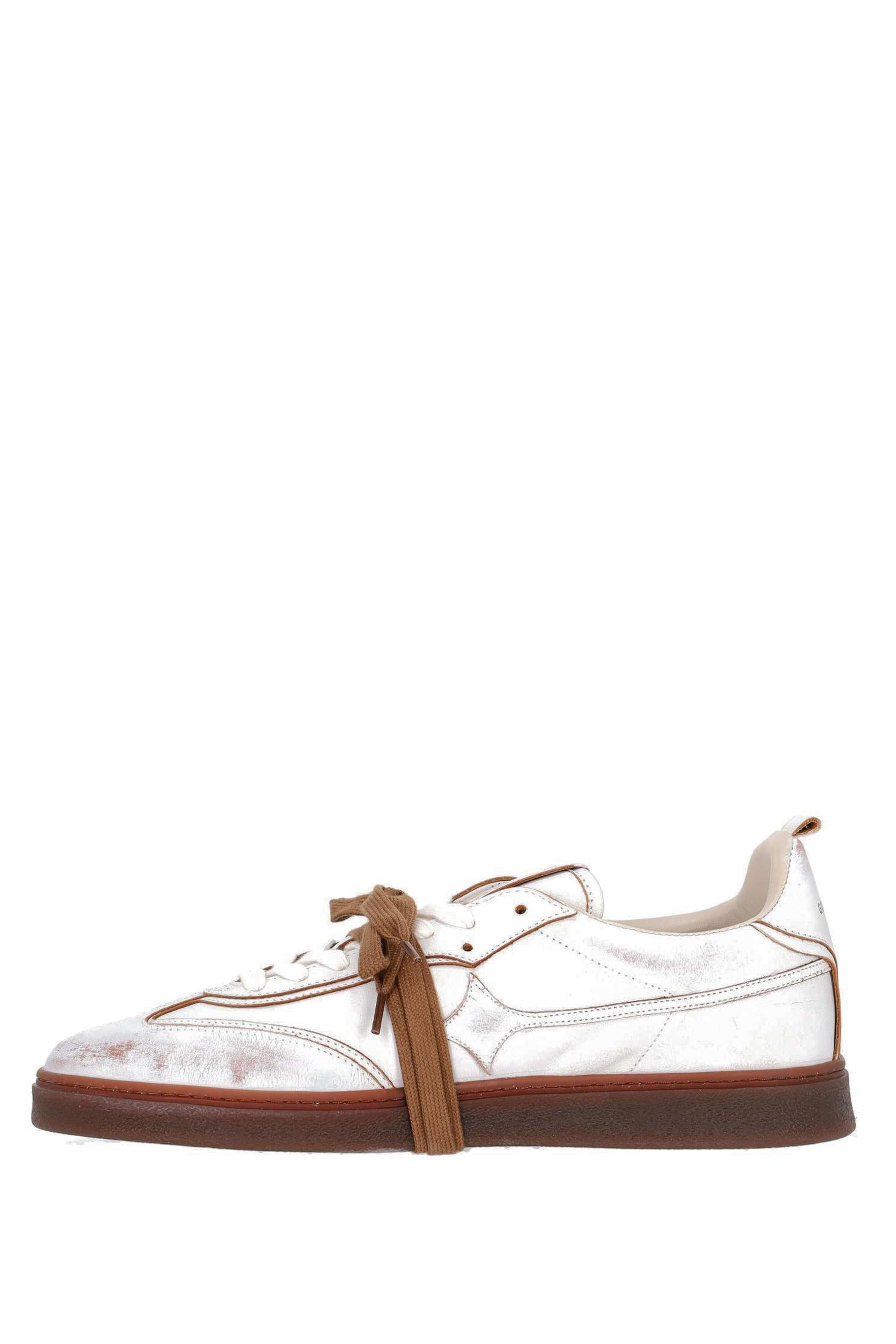Garden of God Sneaker in pelle faded modello Earth EARTH LEA/3 WHITE FADE