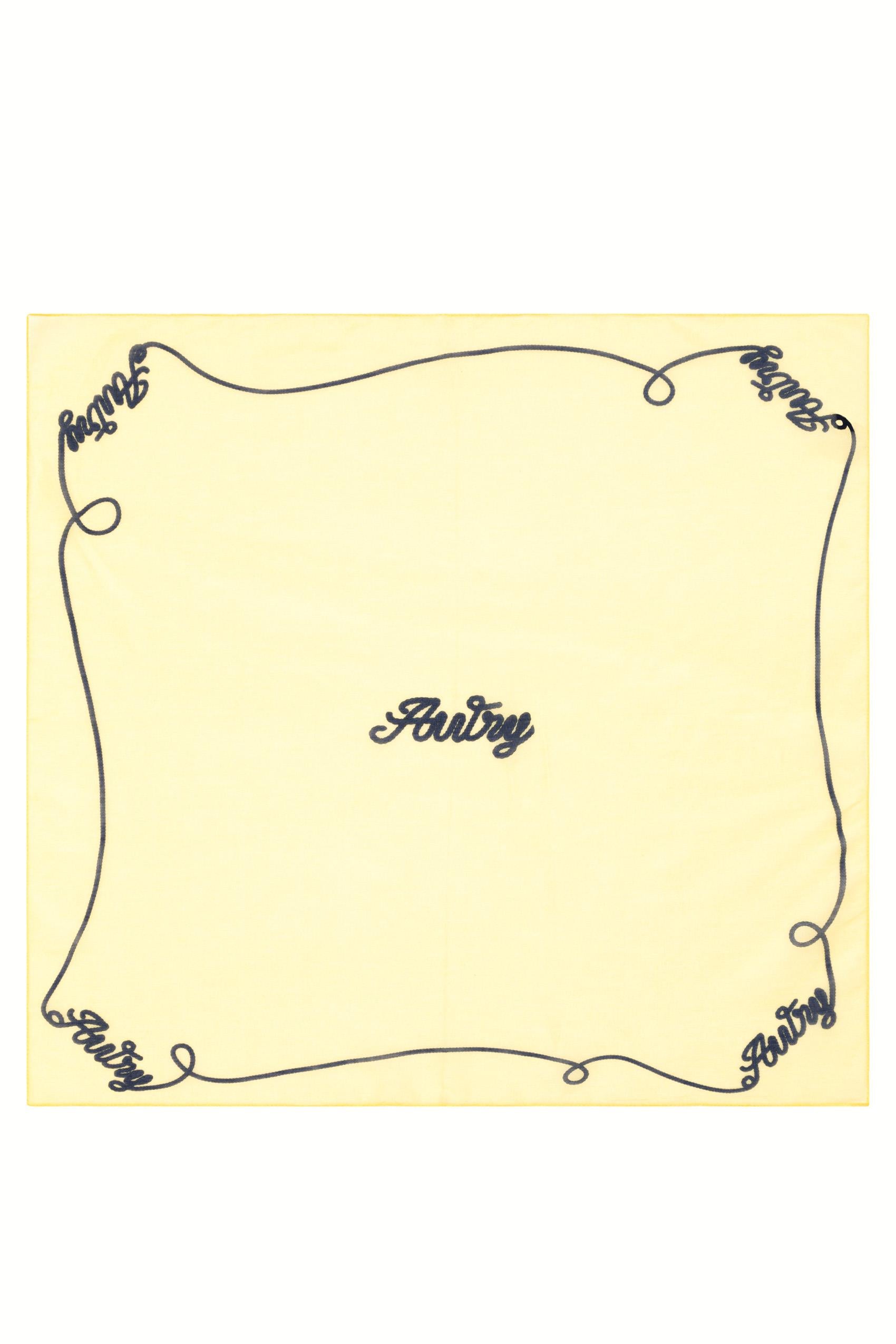 Autry Foulard rope in cotone-seta FOPU 085L ROPE BLONDE