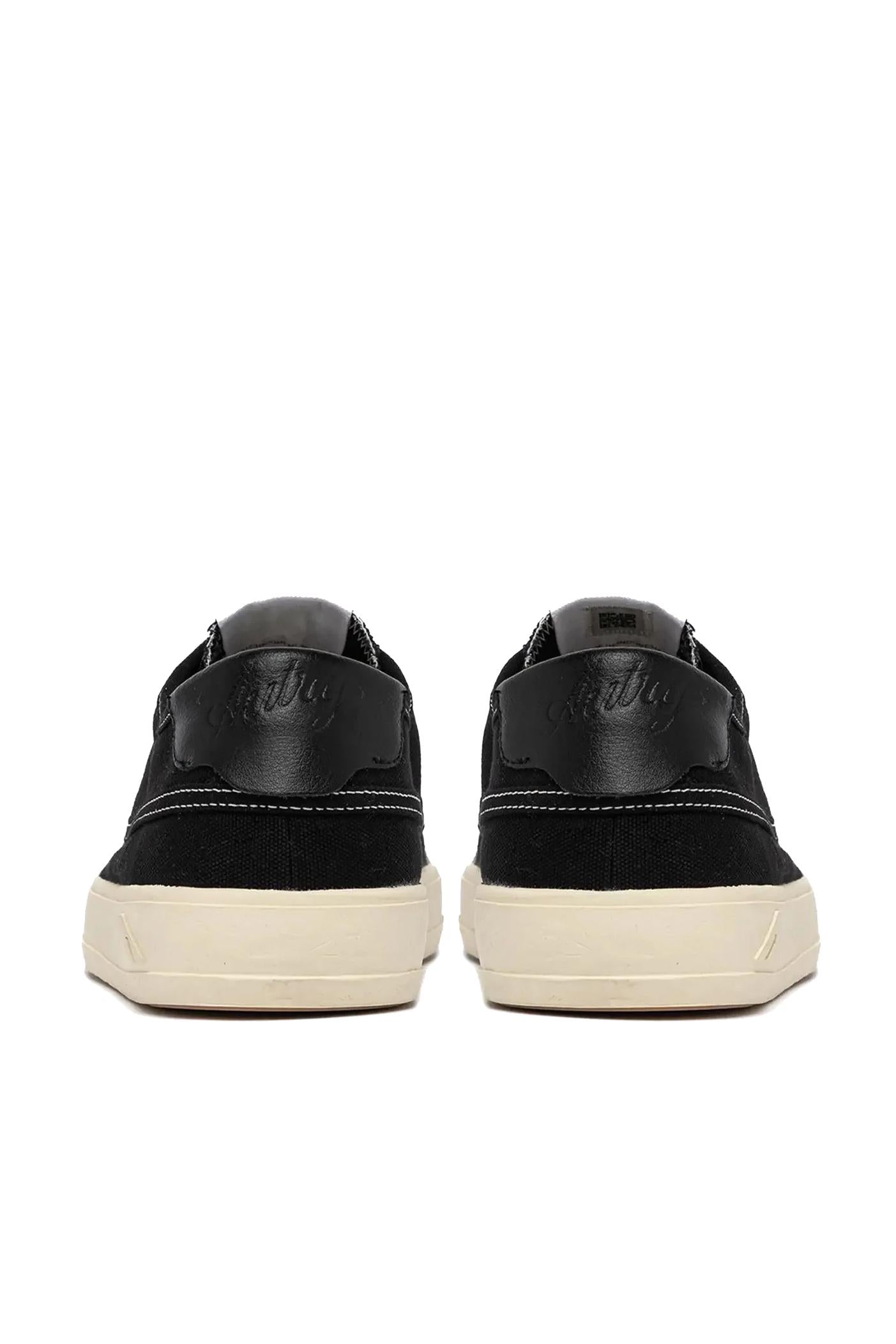 Autry Sneaker donna Windscape in canvas di cotone nero SCLW CU01 BLACK