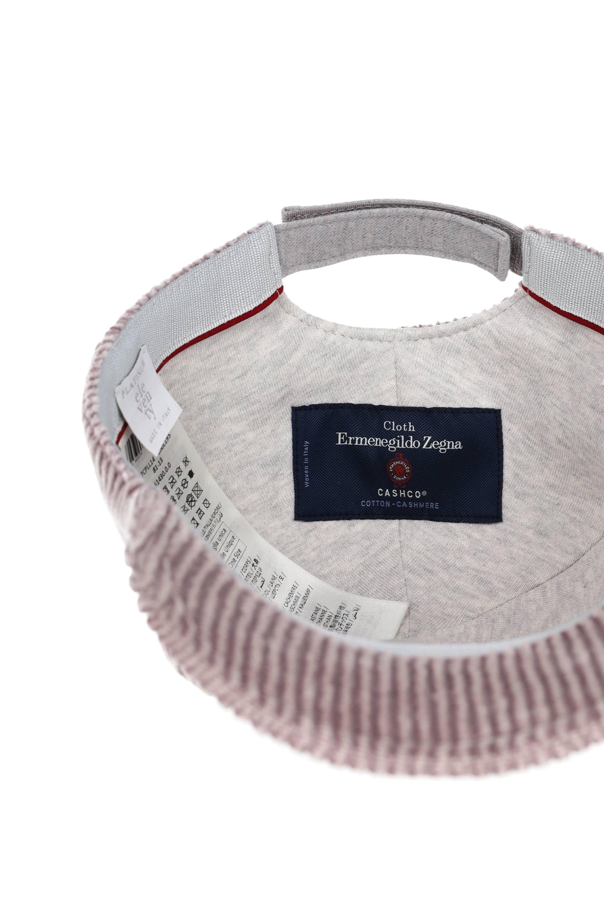 Eleventy Cappello in velluto CashCo Zegna L77CPLL14 TES0L195/2 81-13