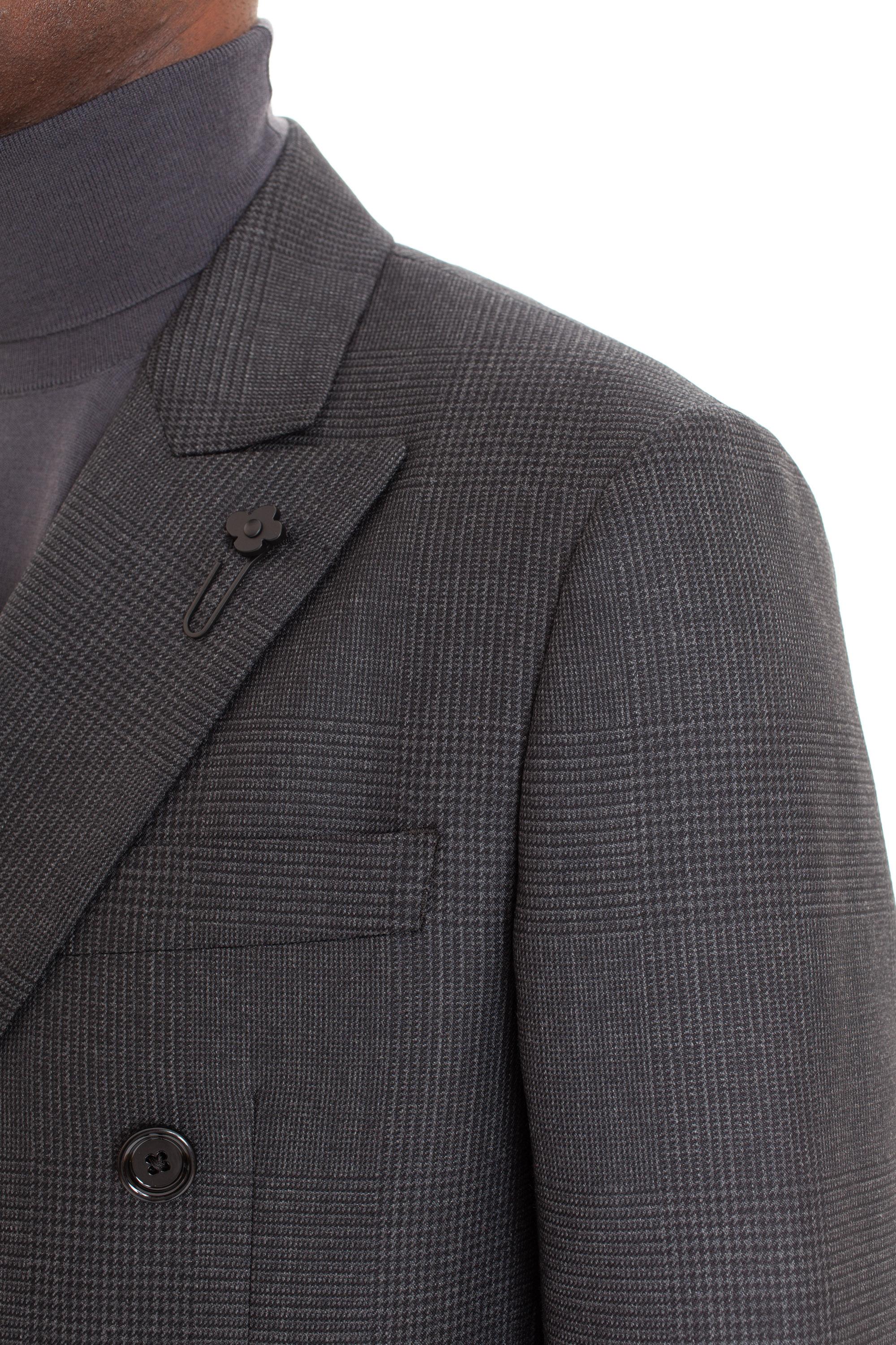 Lardini Abito check in lana doppiopetto IT7755E ITSK61432 931CK
